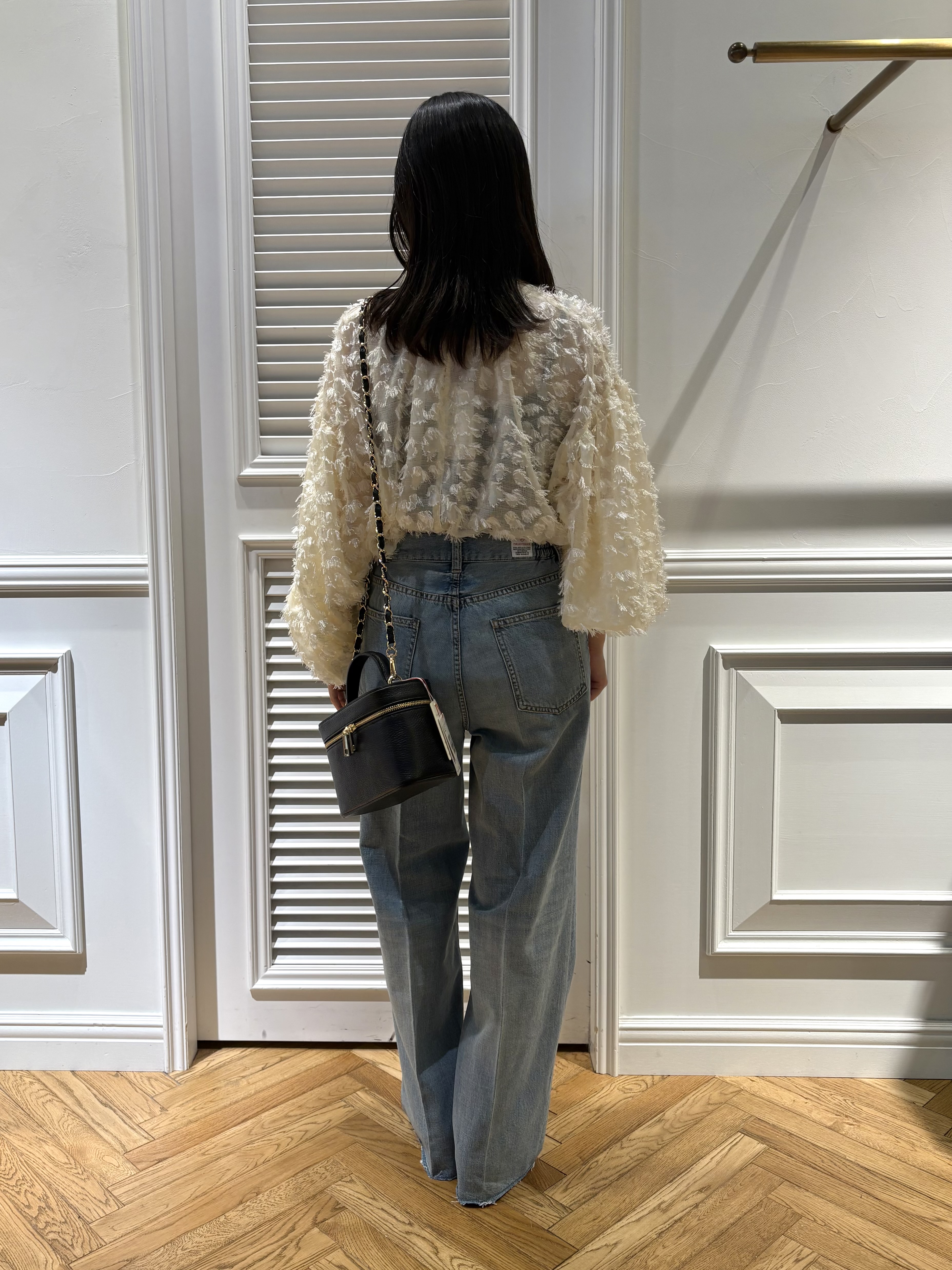 cocoさんの「DRESSTERIOR｜【着映え】シアージャカード プルオーバーブラウス」を使ったコーディネート