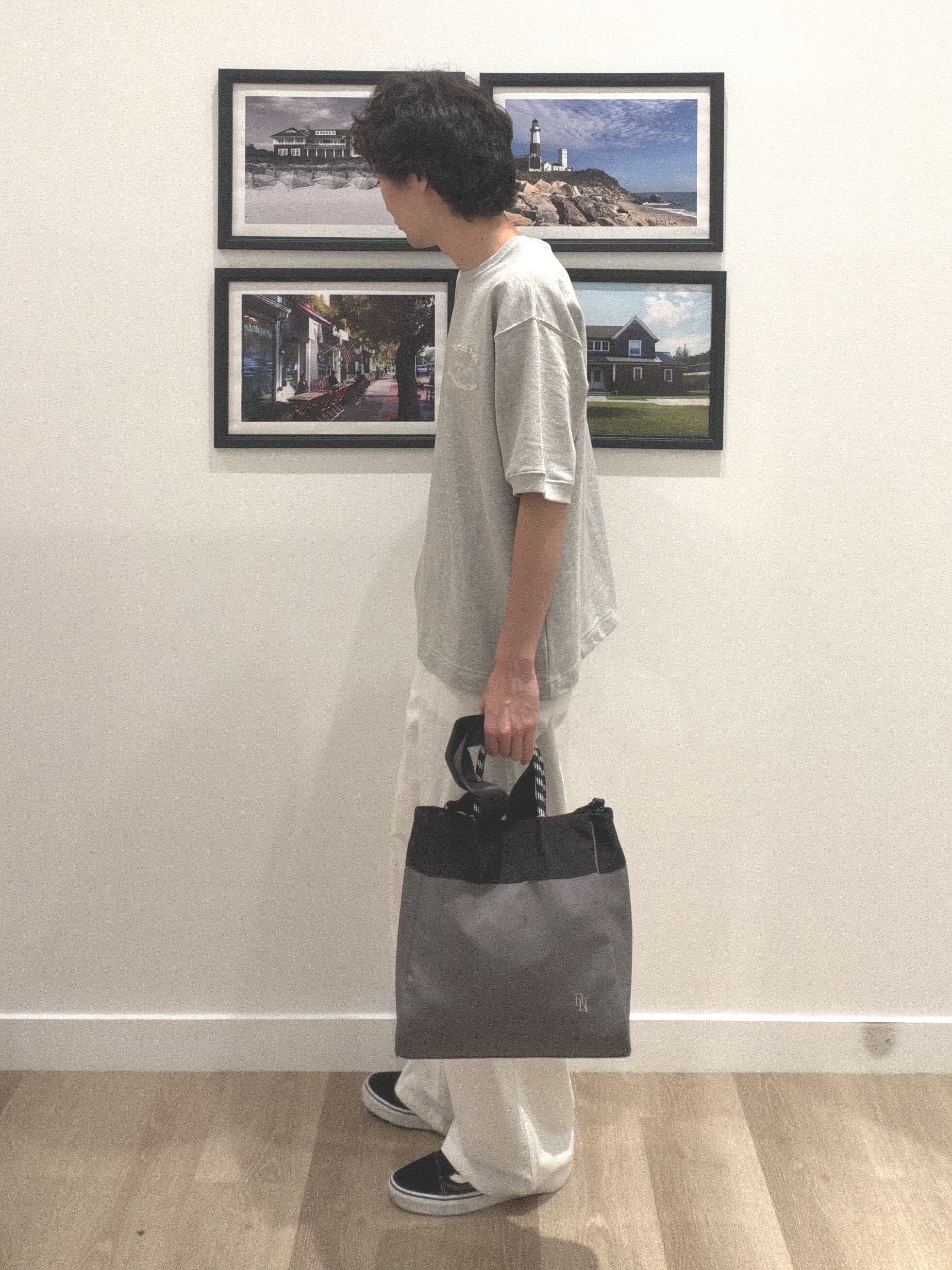oikawaさんの「Dessin｜コットンナイロン ペインターパンツ」を使ったコーディネート