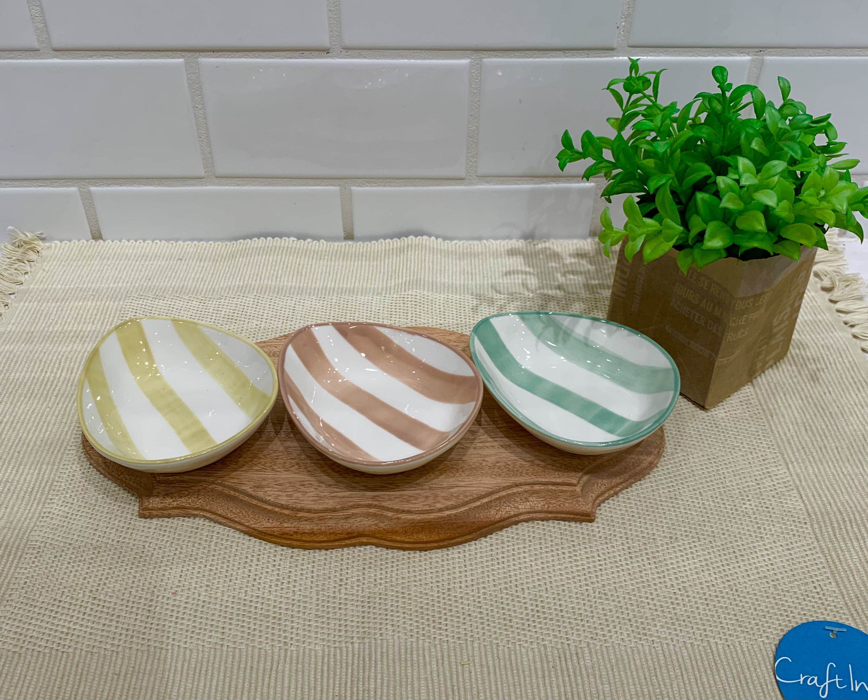 osaosaさんの「212 KITCHEN STORE｜ストライプ プレート PK」を使ったコーディネート