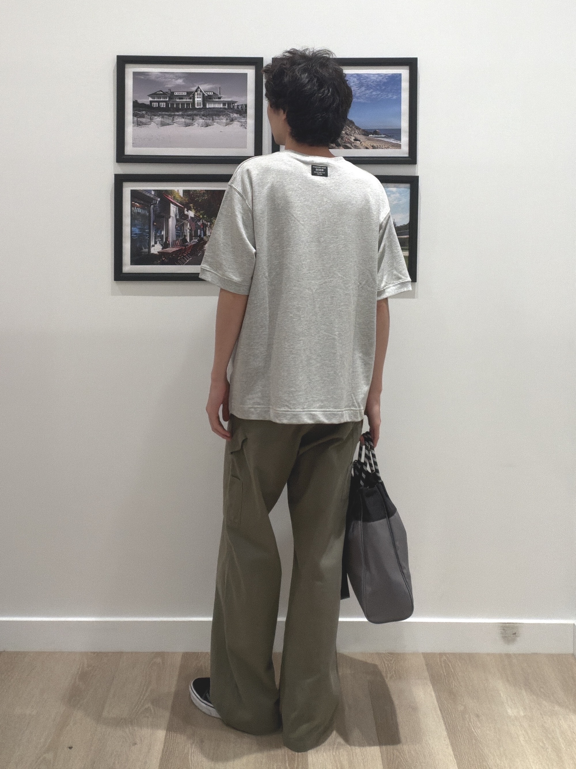 oikawaさんの「Dessin｜コットンナイロン ペインターパンツ」を使ったコーディネート