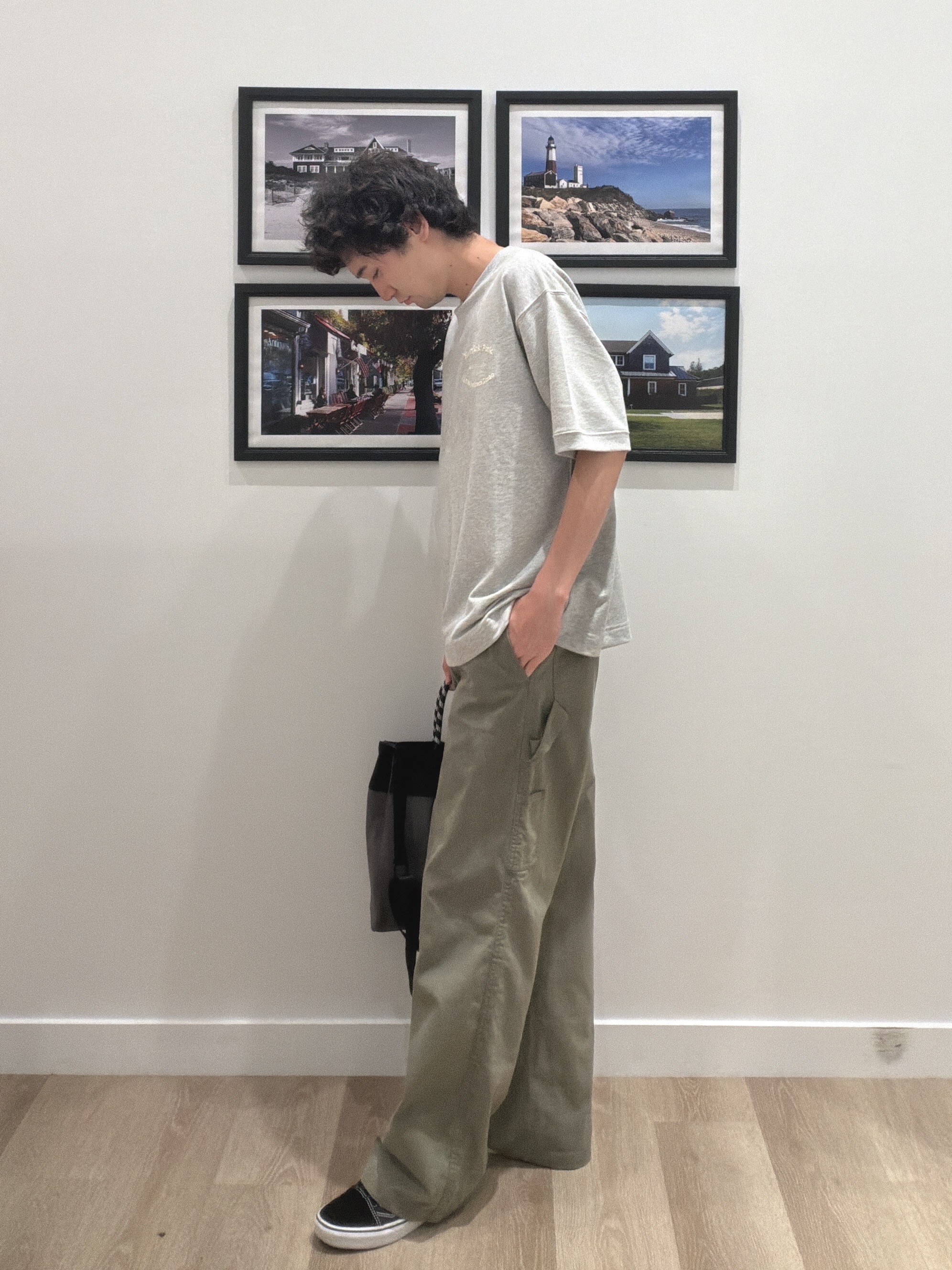 oikawaさんの「Dessin｜コットンナイロン ペインターパンツ」を使ったコーディネート