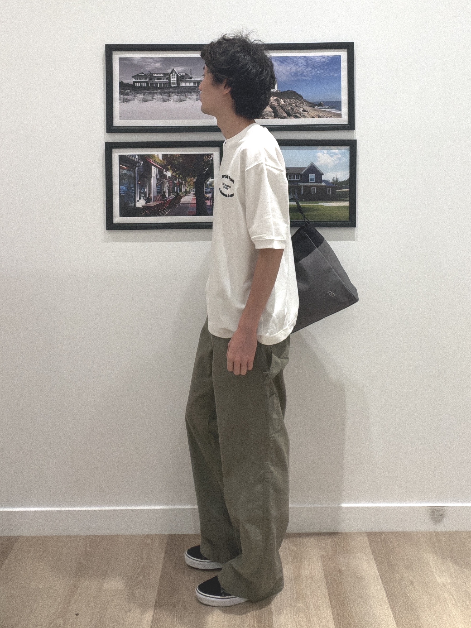 oikawaさんの「Dessin｜コットンナイロン ペインターパンツ」を使ったコーディネート