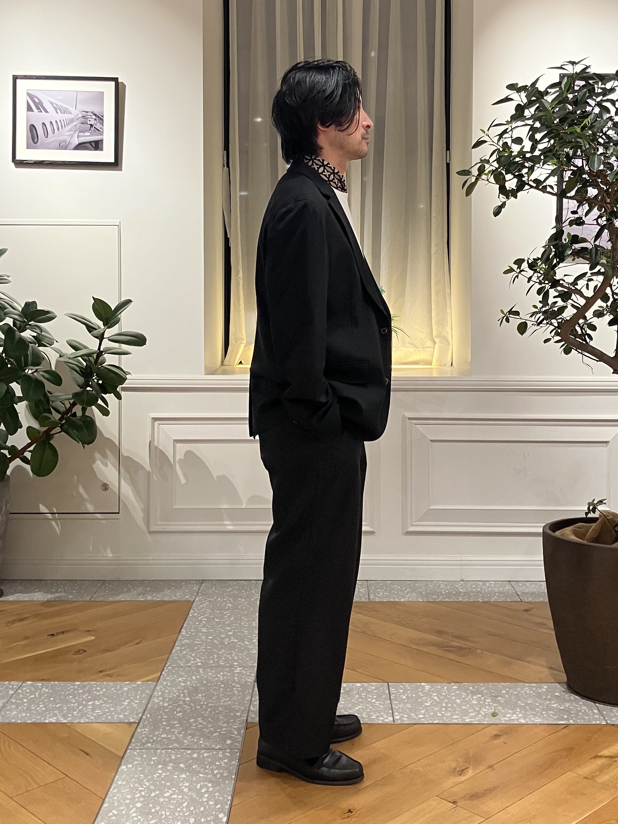 junyaさんの「DRESSTERIOR｜【マルチ2WAYストレッチ/セットアップ可/MonoMax10月号掲載】CARREMAN ライトジャ」を使ったコーディネート