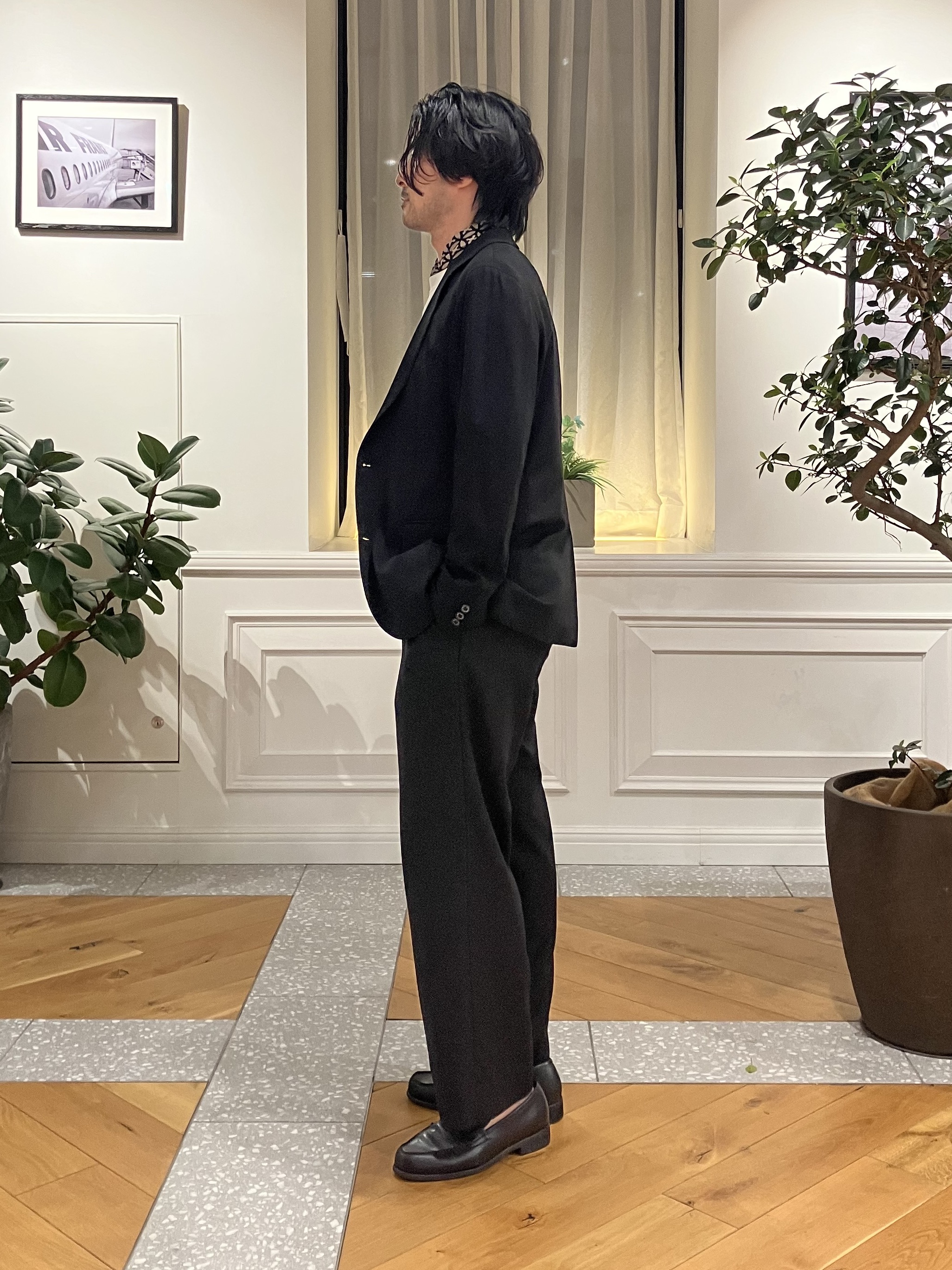 junyaさんの「DRESSTERIOR｜【マルチ2WAYストレッチ/セットアップ可/MonoMax10月号掲載】CARREMAN ライトジャ」を使ったコーディネート