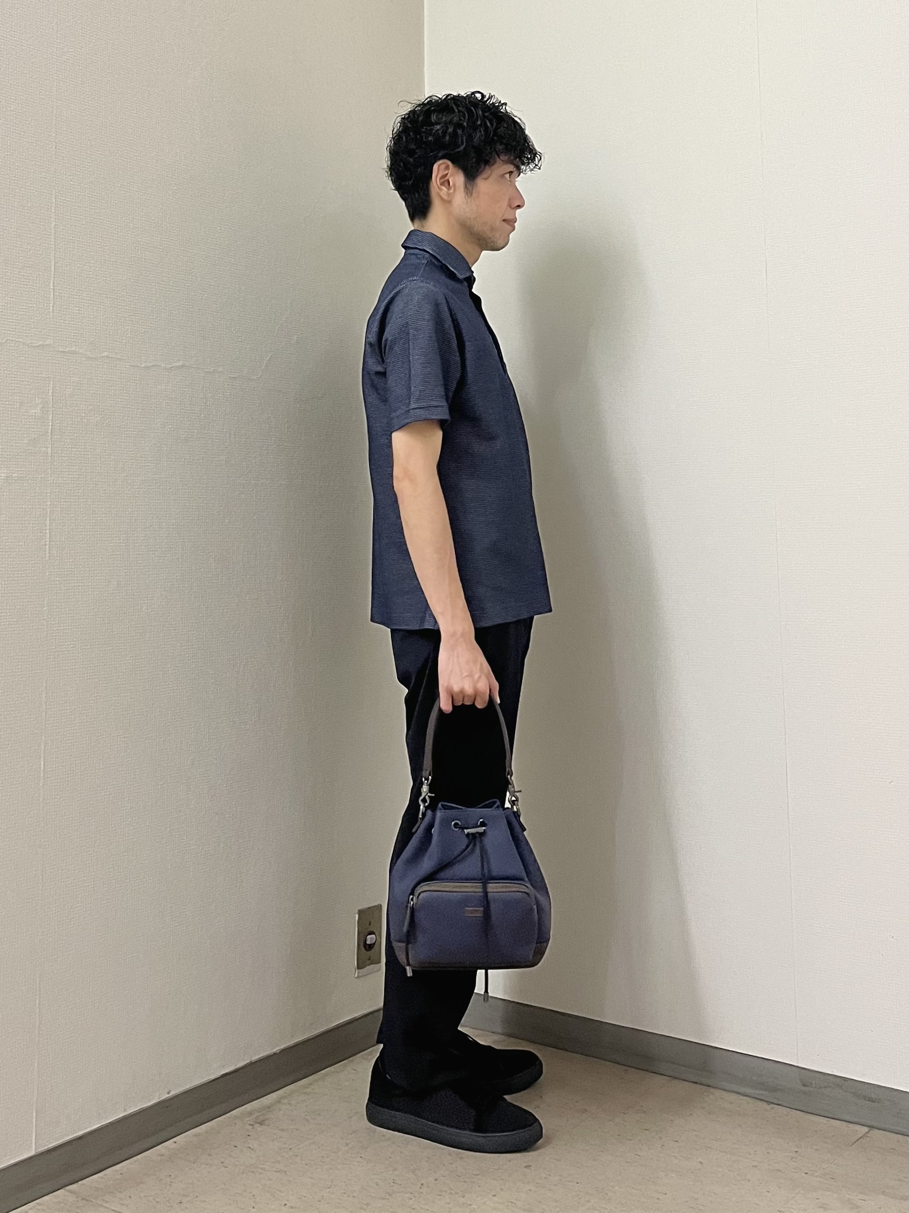 URAさんの「TAKEO KIKUCHI｜【抗菌防臭】ステイフレッシュ ポロシャツ」を使ったコーディネート