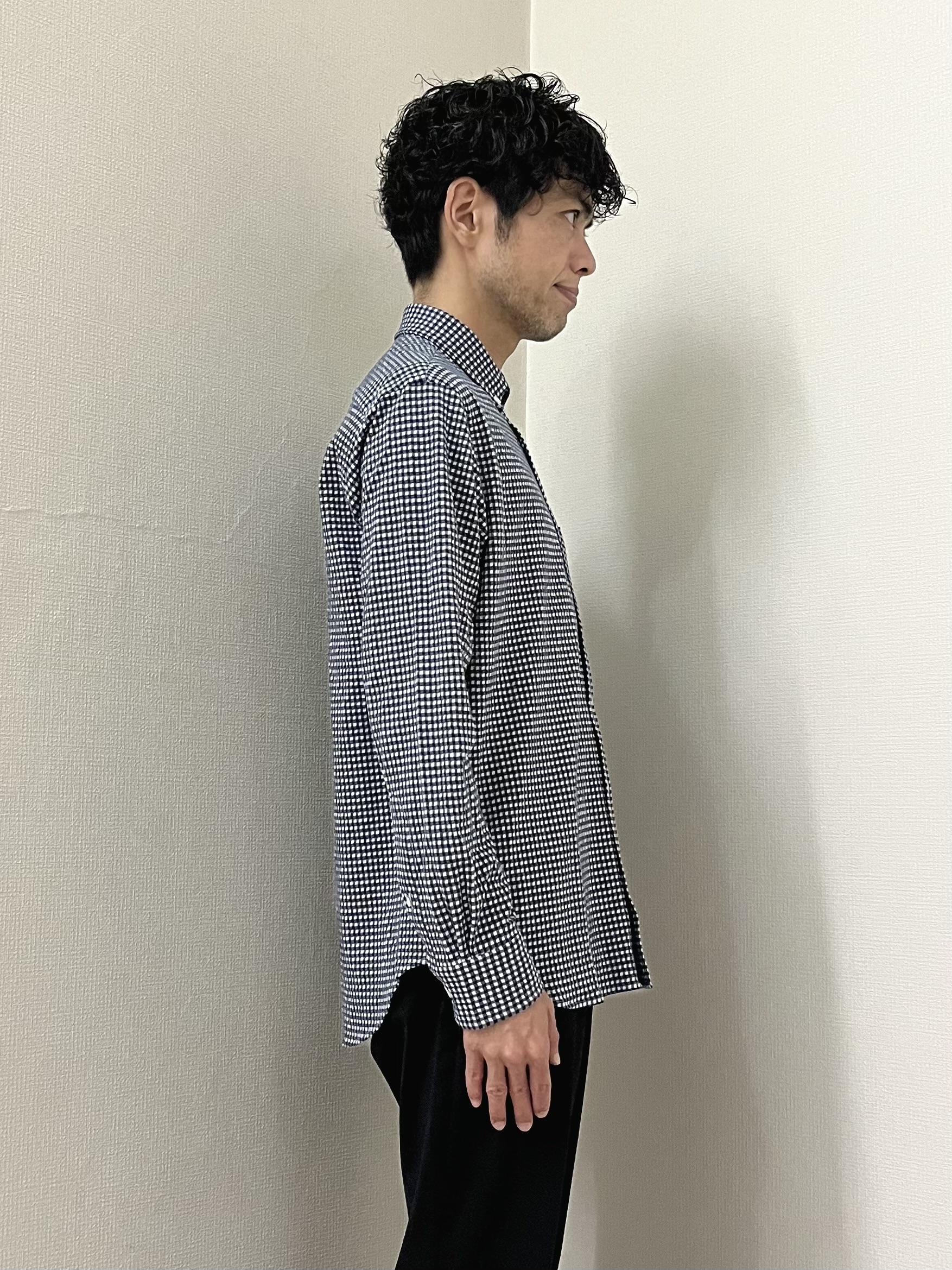 URAさんの「TAKEO KIKUCHI｜【360&deg;ストレッチ／軽量】None Of Stress ライト ジャケット（セットアップ対応）」を使ったコーディネート