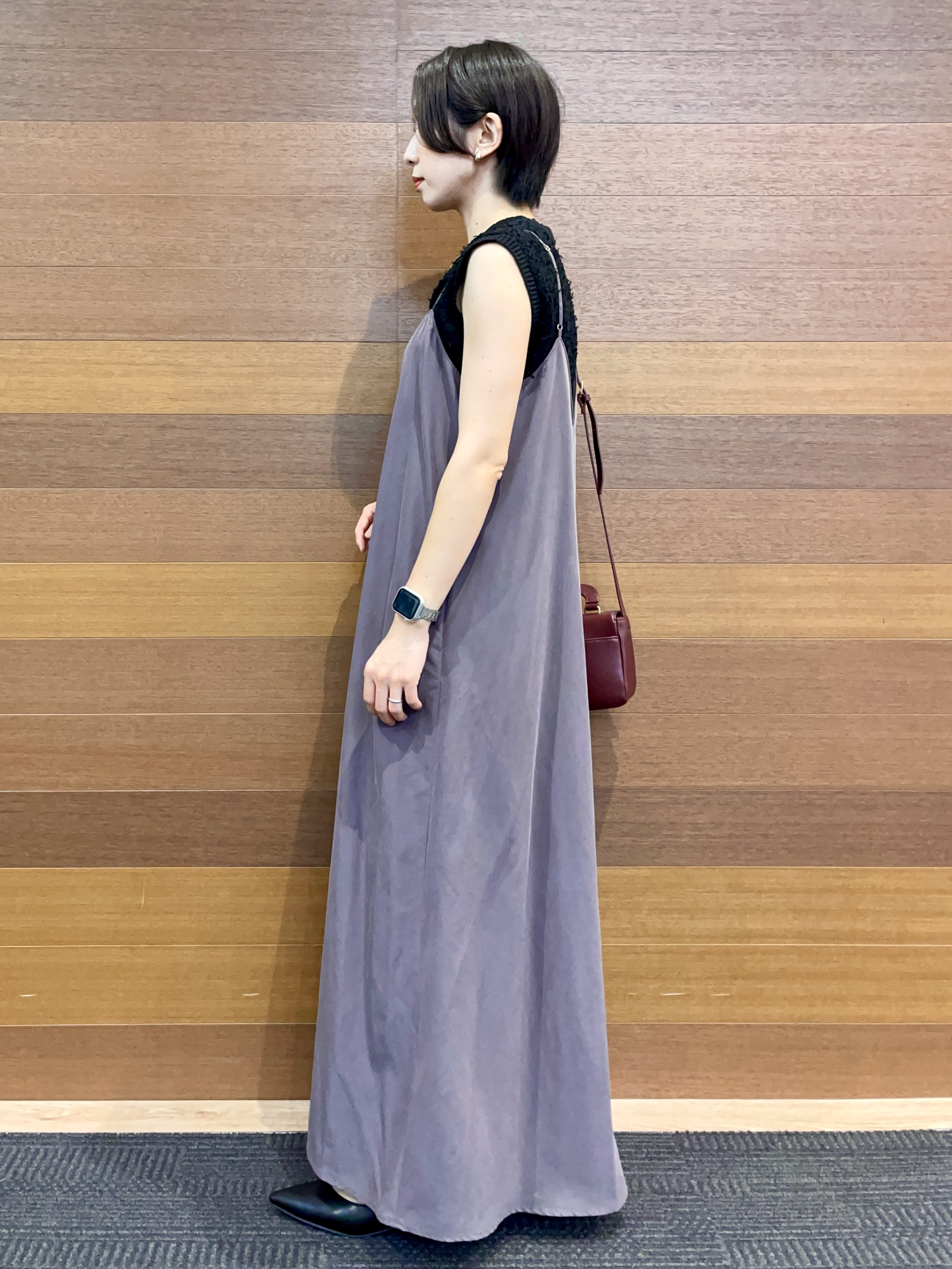 umiさんの「OPAQUE.CLIP｜ラメテープヤーンニット【洗濯機OK】」を使ったコーディネート