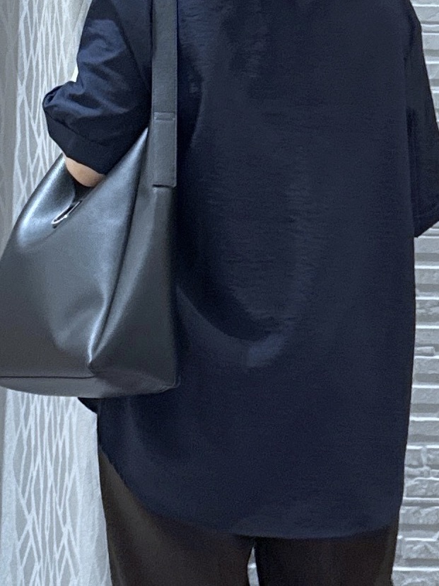 chさんの「THE SHOP TK｜【M-XL/さりげなく二の腕カバー】5分袖Wポケットシャツ」を使ったコーディネート