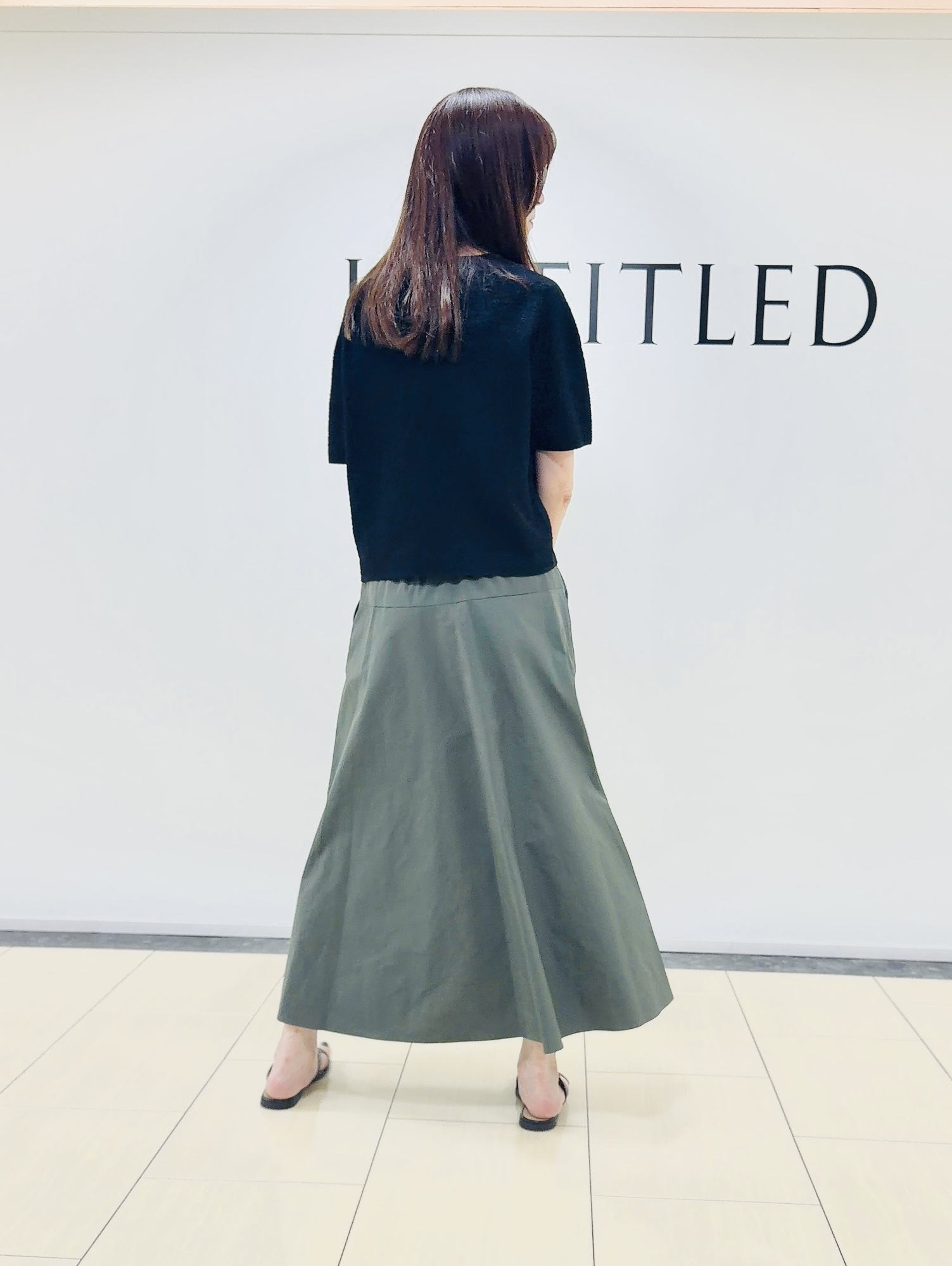 noriさんの「UNTITLED｜【セットアップ可/ストレッチ性】ドライタッチニットプルオーバー」を使ったコーディネート