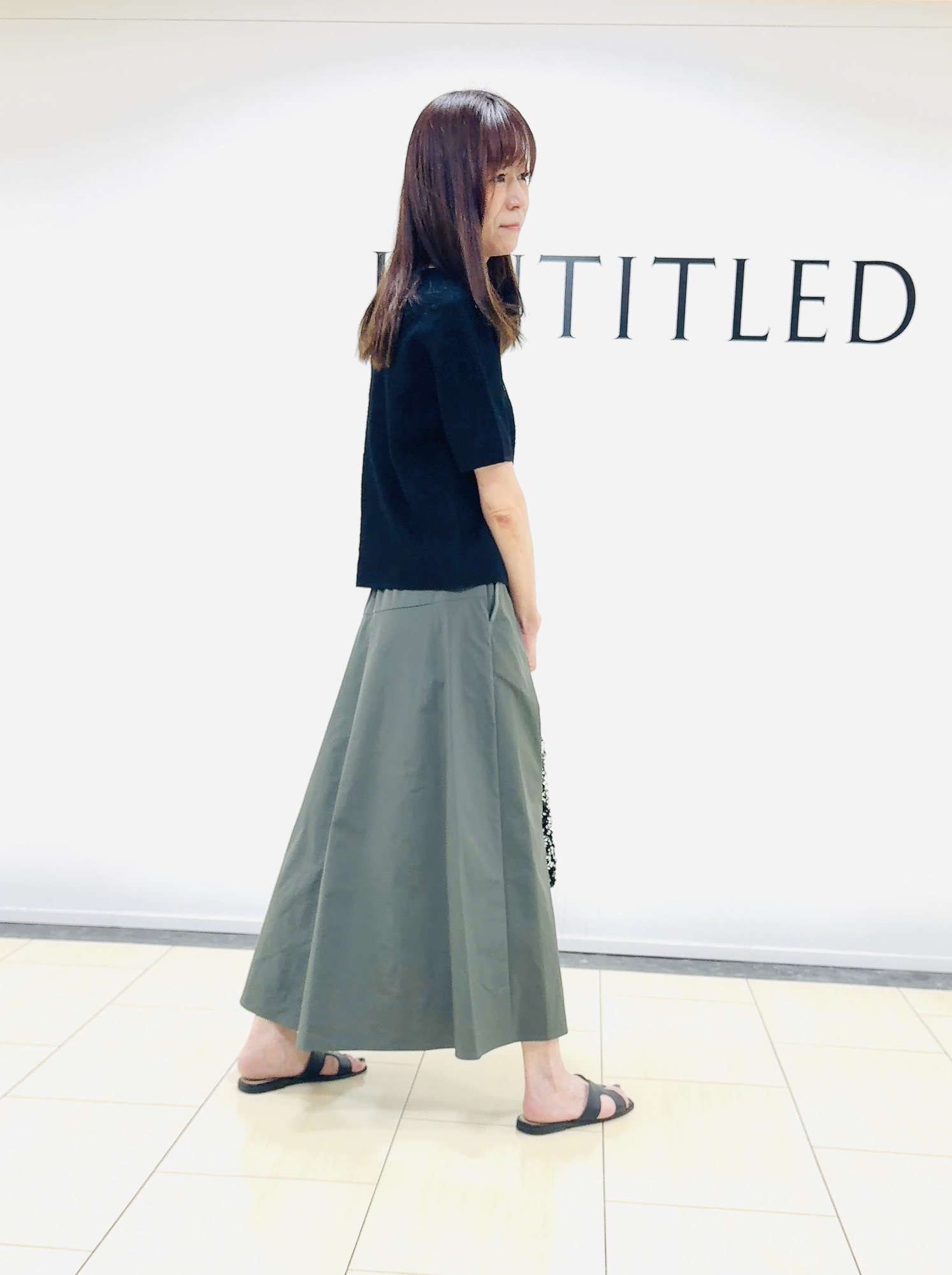 noriさんの「UNTITLED｜【セットアップ可/ストレッチ性】ドライタッチニットプルオーバー」を使ったコーディネート