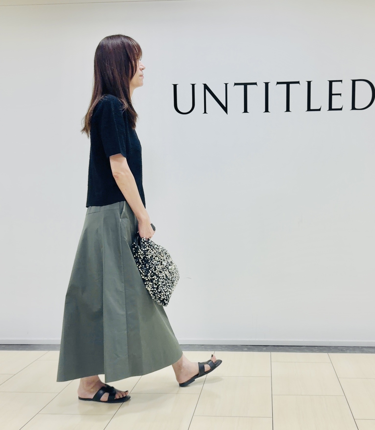 noriさんの「UNTITLED｜【セットアップ可/ストレッチ性】ドライタッチニットプルオーバー」を使ったコーディネート