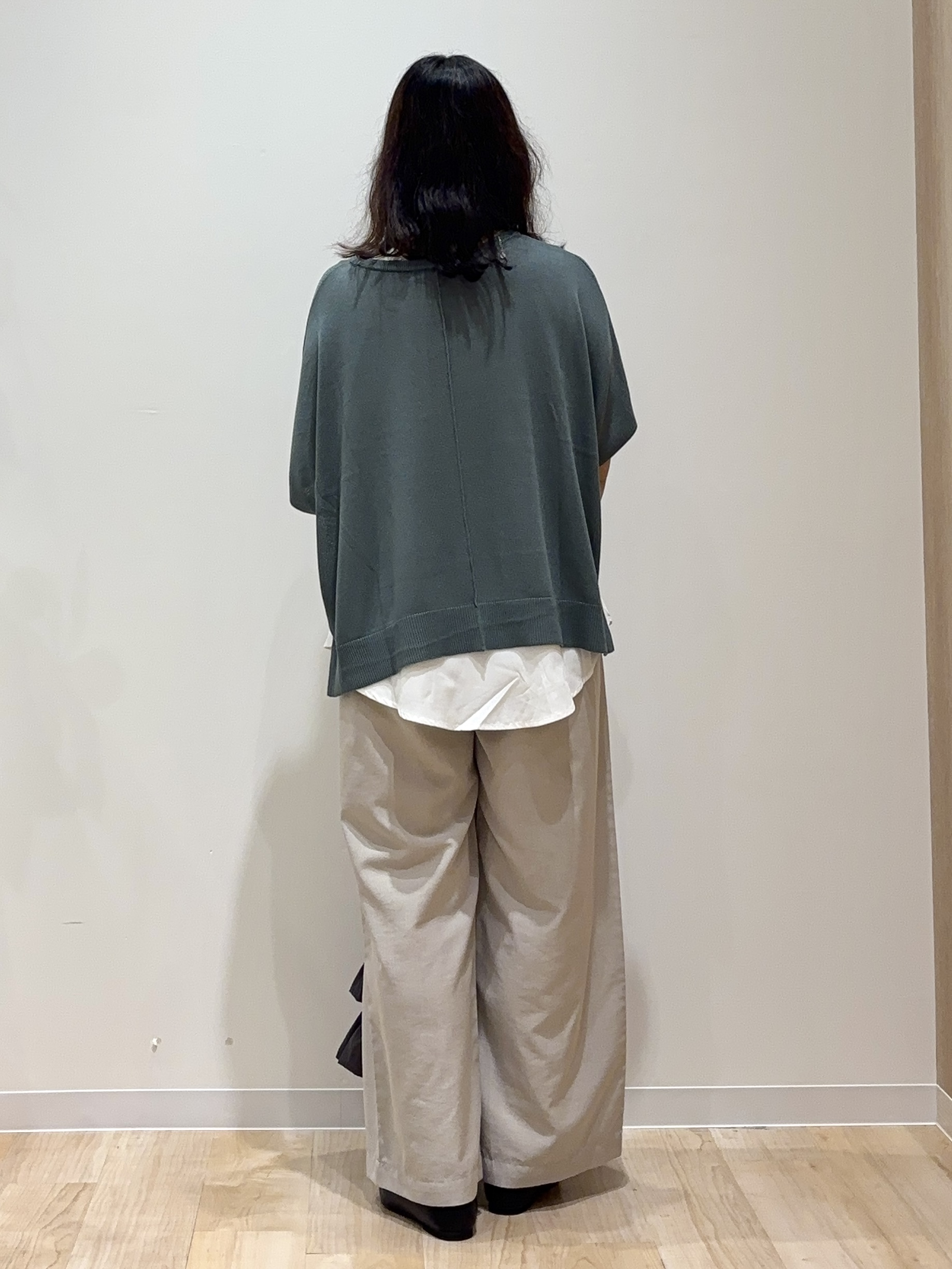 miraiさんの「grove｜【体系カバー◎】ニット&times;インナーシャツタンクSET」を使ったコーディネート