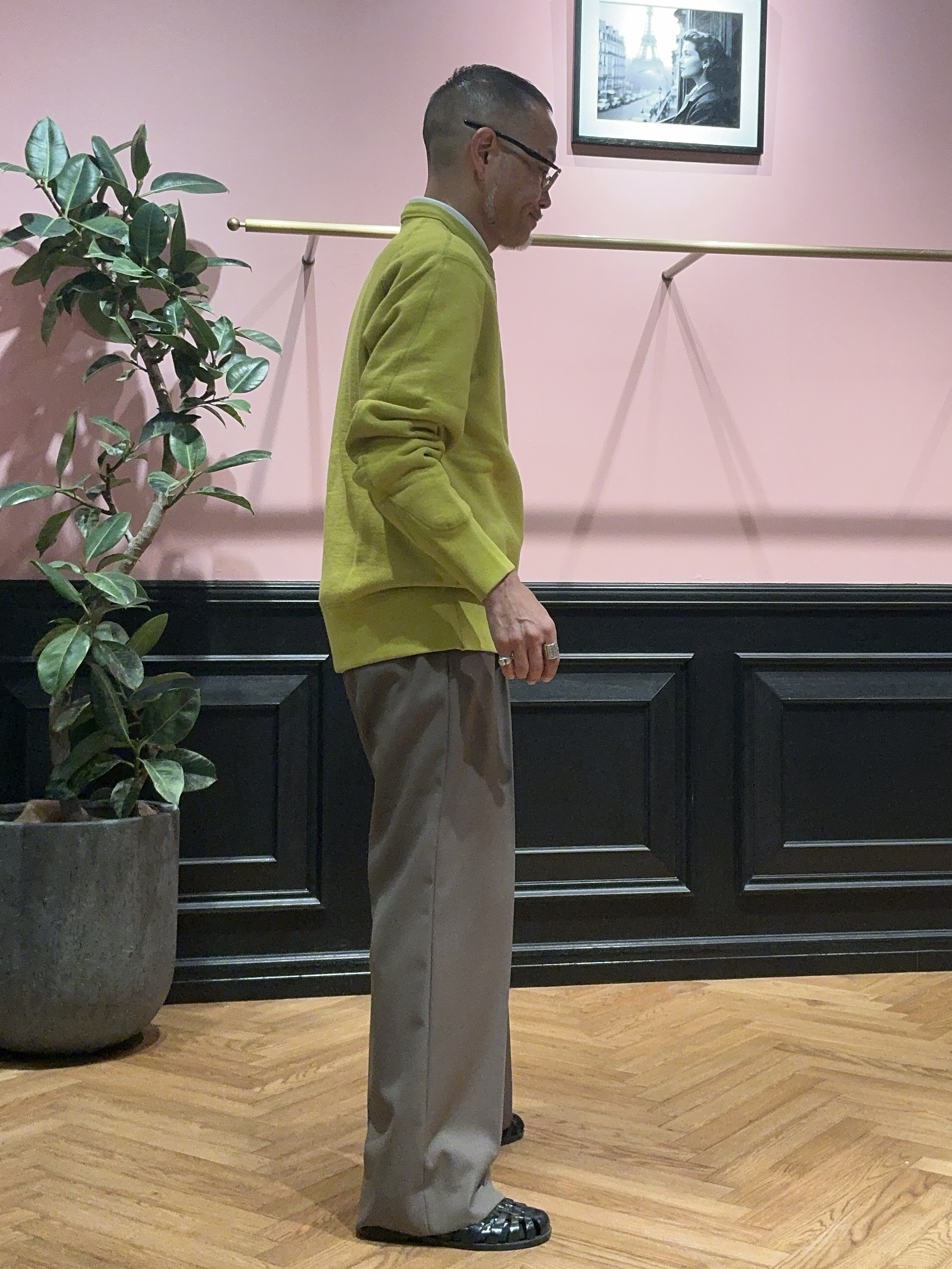 torigoeさんの「DRESSTERIOR｜【接触冷感/抗菌防臭/消臭/Safari5月号掲載】ICE CLEAR COTTON オーバーフィッ」を使ったコーディネート