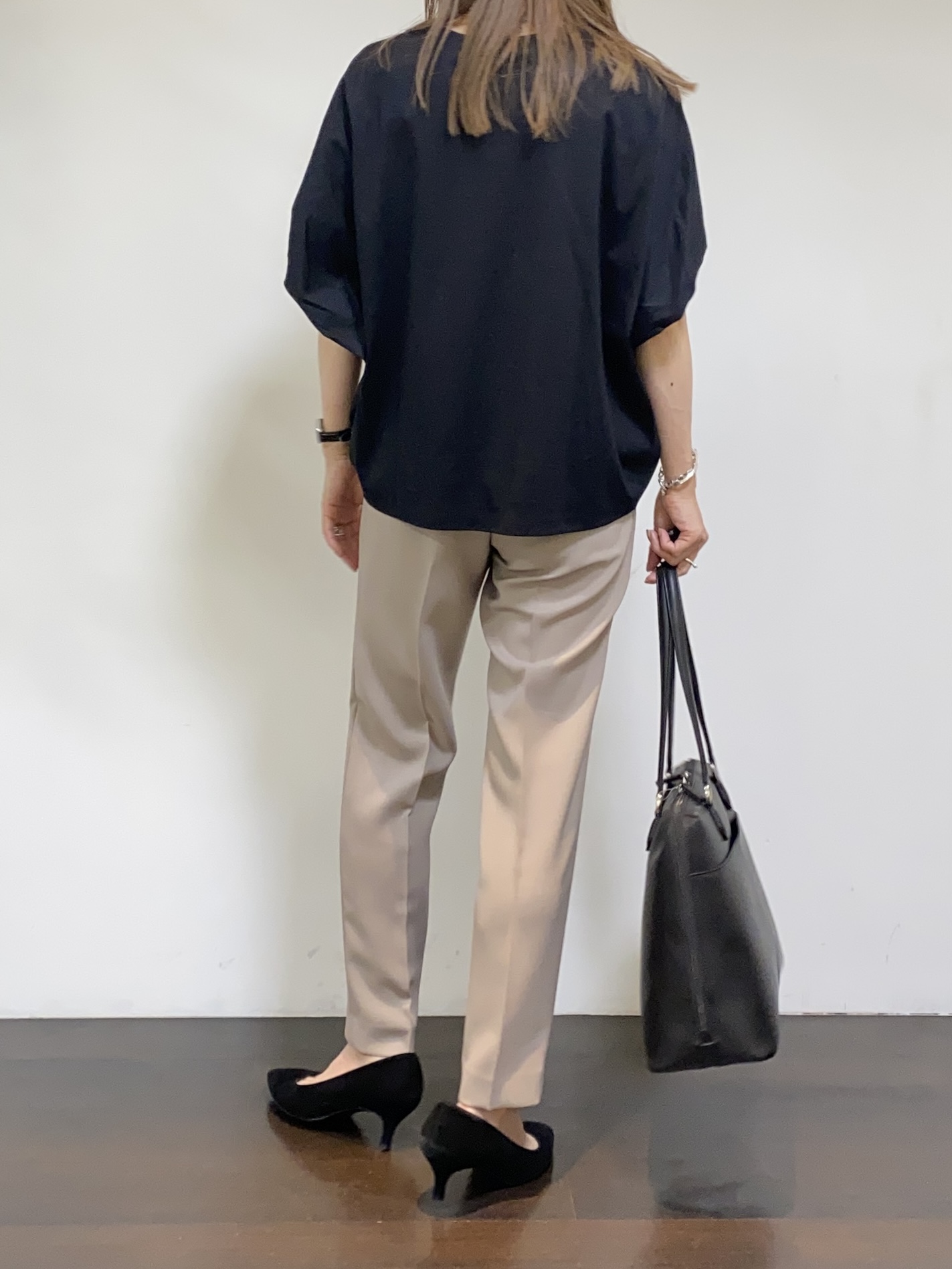 tomoさんの「UNTITLED｜【セットアップ可/UV/接触冷感】エアリーテーラードジャケット」を使ったコーディネート