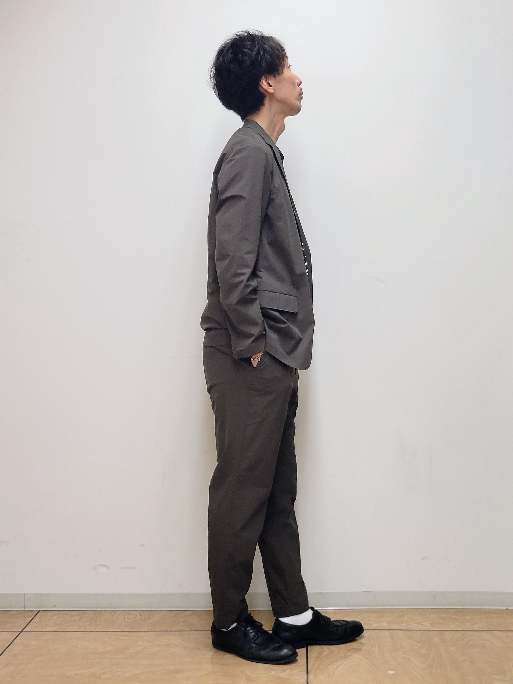 piroyaさんの「TAKEO KIKUCHI｜3Dナイロン ジャケット」を使ったコーディネート