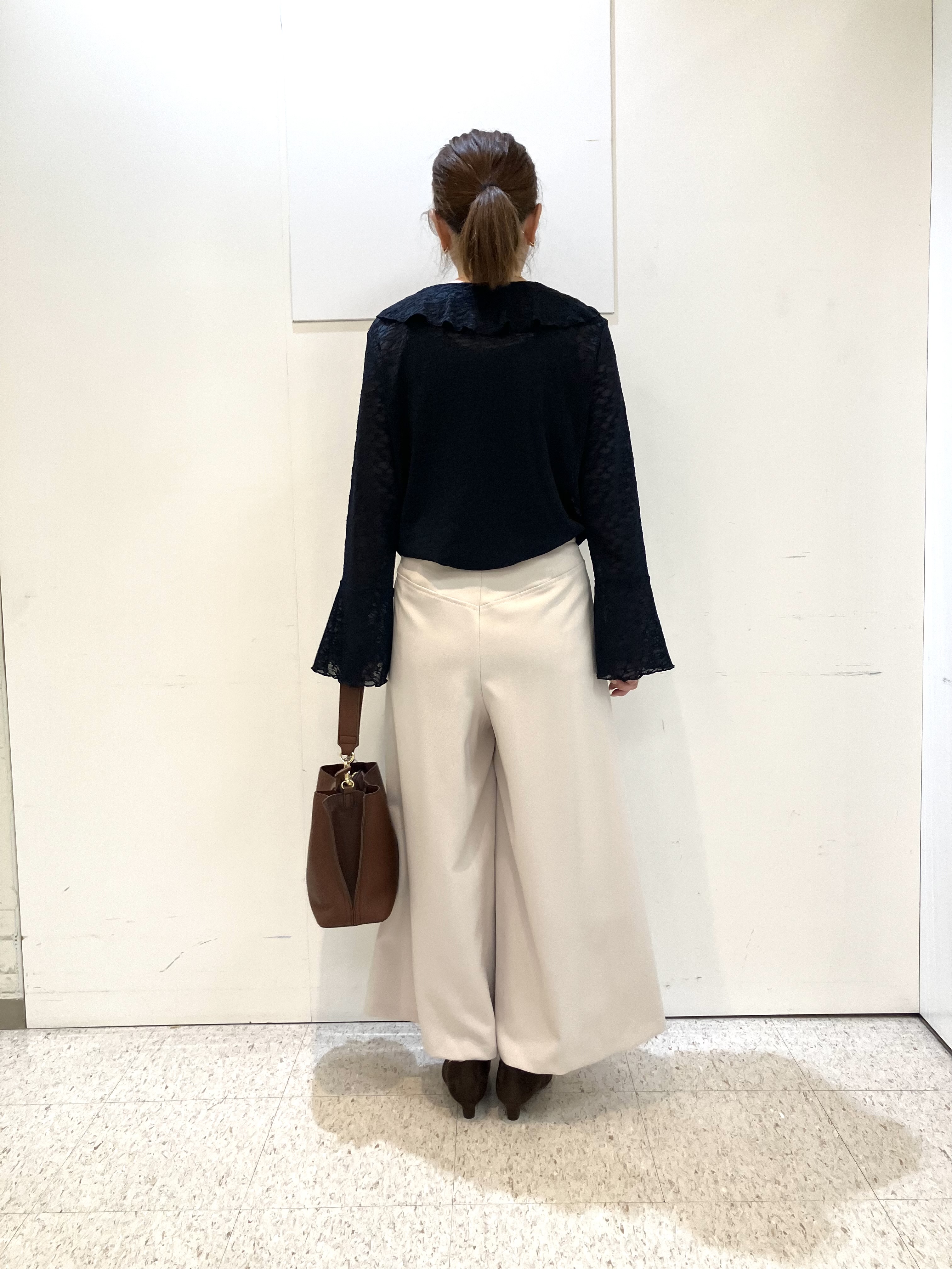 kozuさんの「Reflect｜【洗える】フリルレースブラウス」を使ったコーディネート