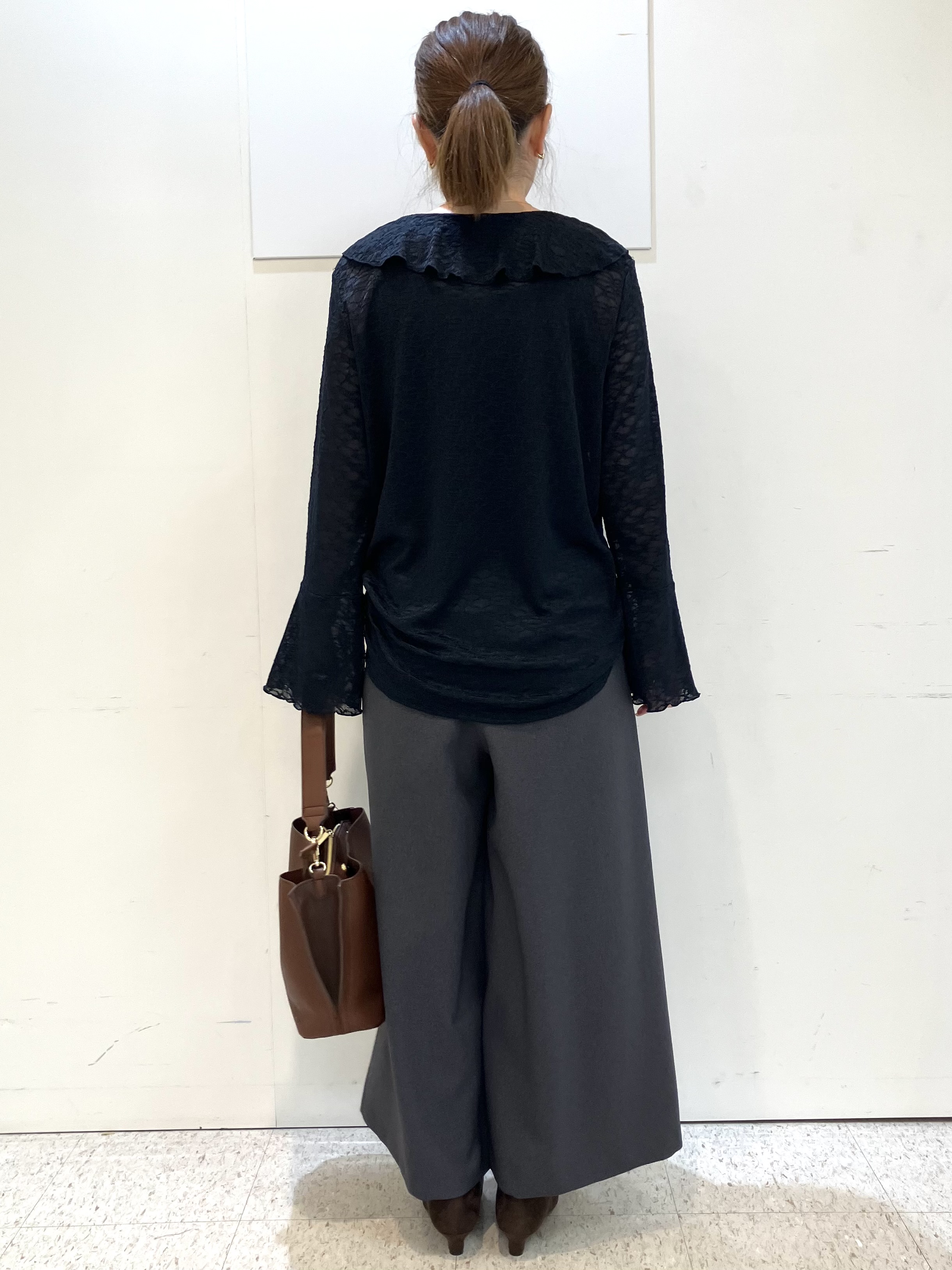 kozuさんの「Reflect｜【洗える】フリルレースブラウス」を使ったコーディネート