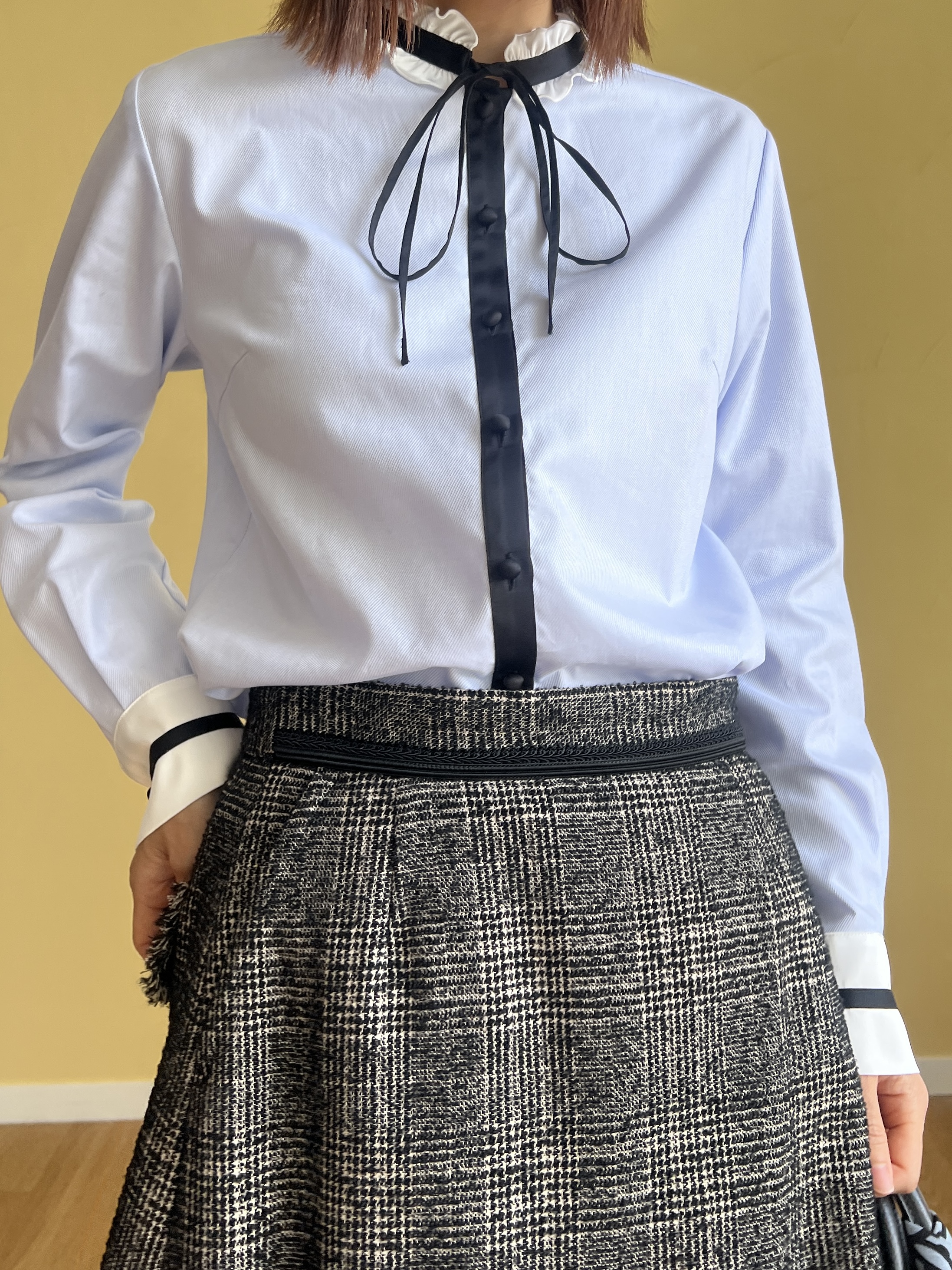 misaさんの「DRESSTERIOR｜【撥水仕様】シュリンクレザー トートバッグ」を使ったコーディネート