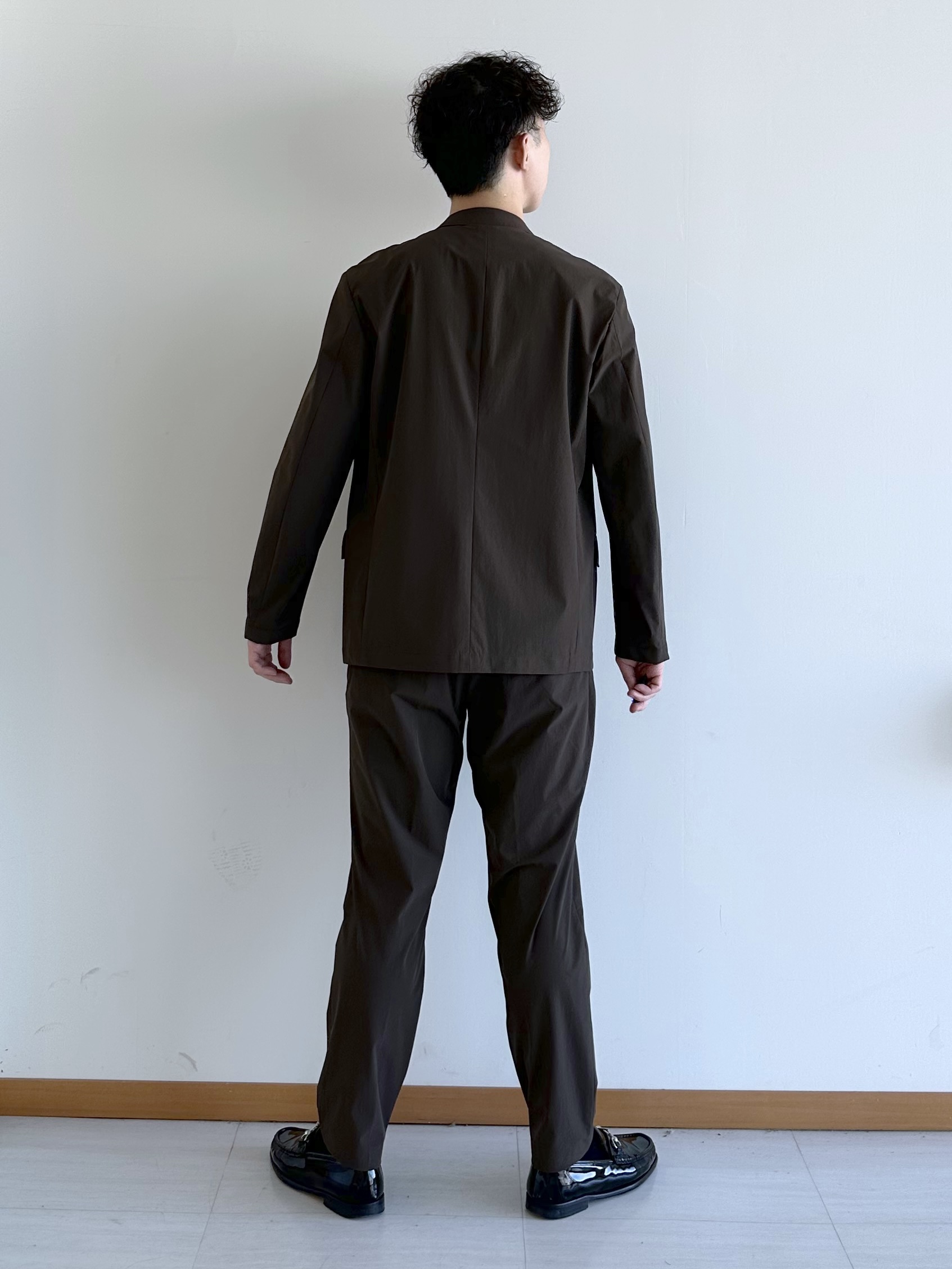 イッシーさんの「TAKEO KIKUCHI｜3Dナイロン ジャケット」を使ったコーディネート