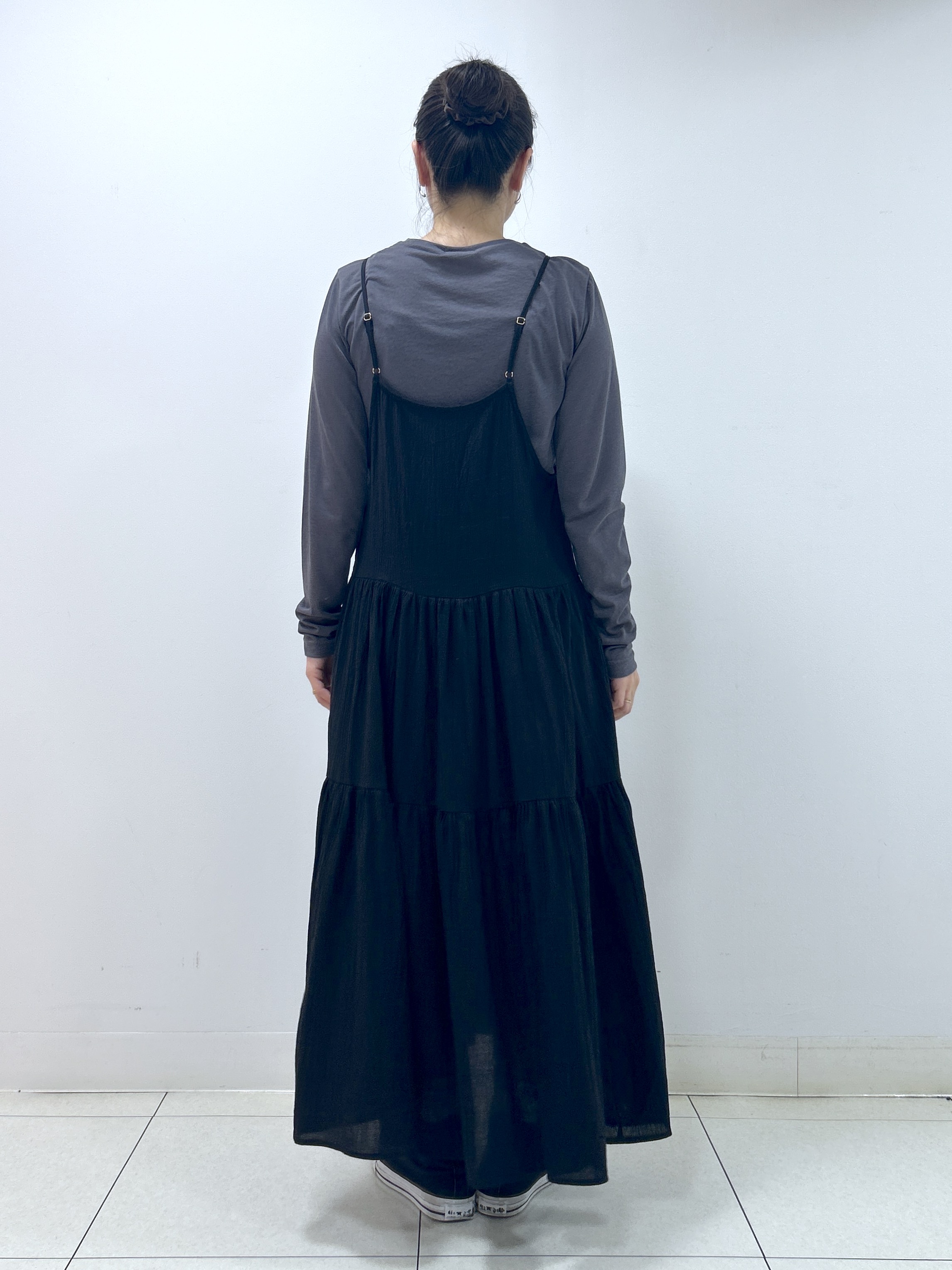 Kaiさんの「Dessin｜クルーネックシアーロングTシャツ」を使ったコーディネート