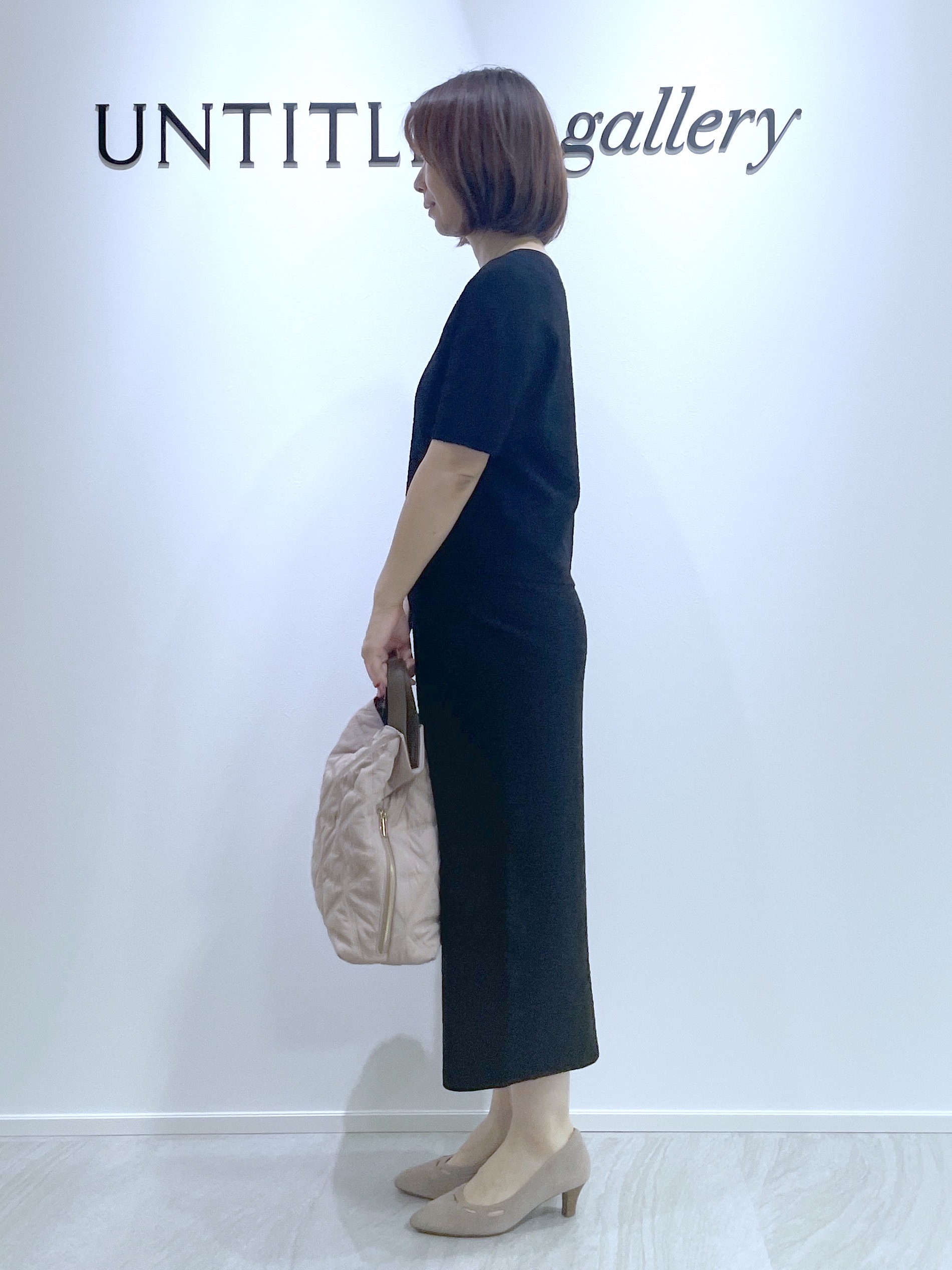 hanaさんの「UNTITLED｜【セットアップ可/ストレッチ性】ドライタッチニットプルオーバー」を使ったコーディネート