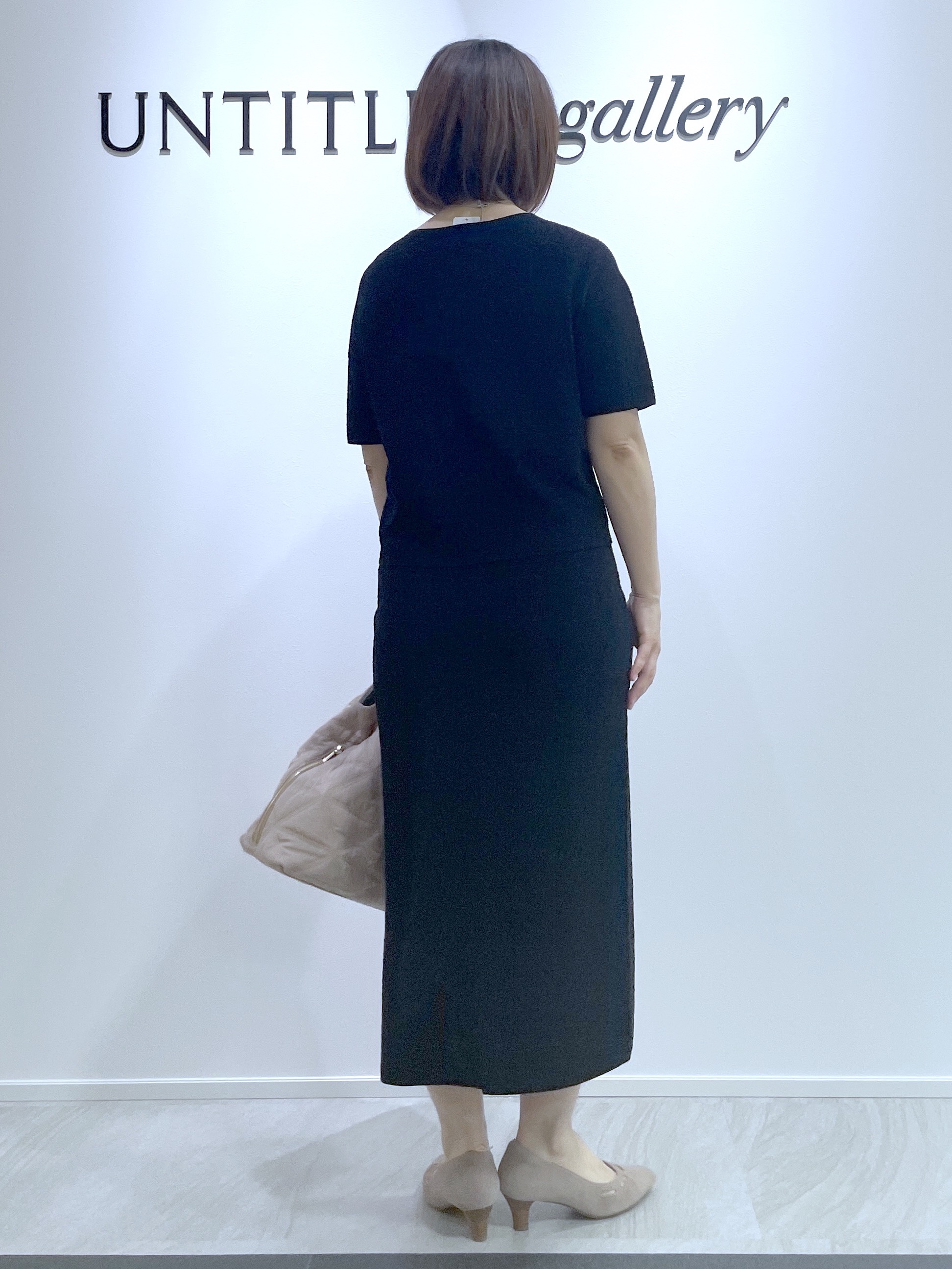 hanaさんの「UNTITLED｜【セットアップ可/ストレッチ性】ドライタッチニットプルオーバー」を使ったコーディネート