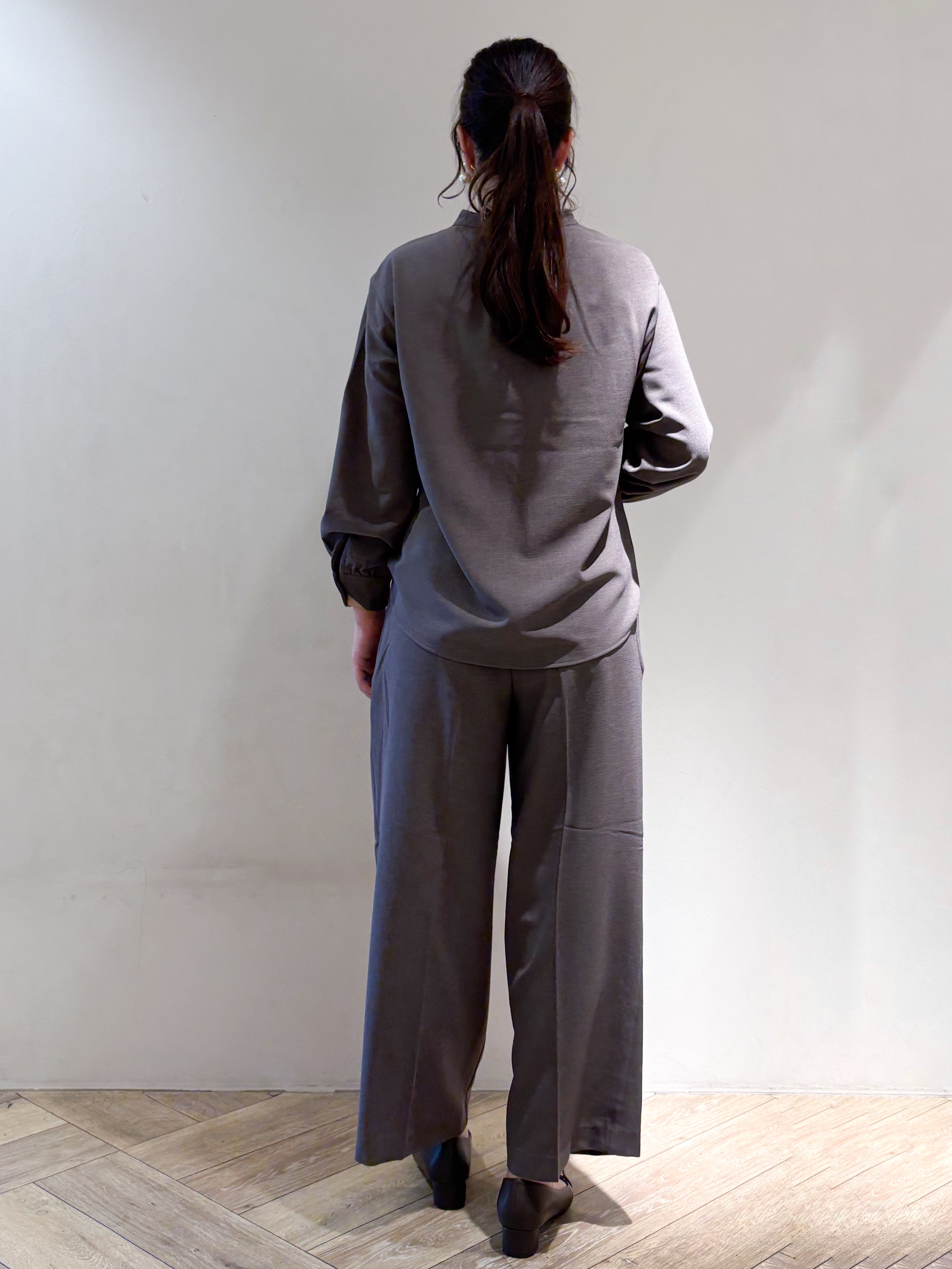 sayaさんの「index｜【高通気／遮熱】風が通るスキッパーシャツ《洗濯機OK／UVケア／防シワ》」を使ったコーディネート