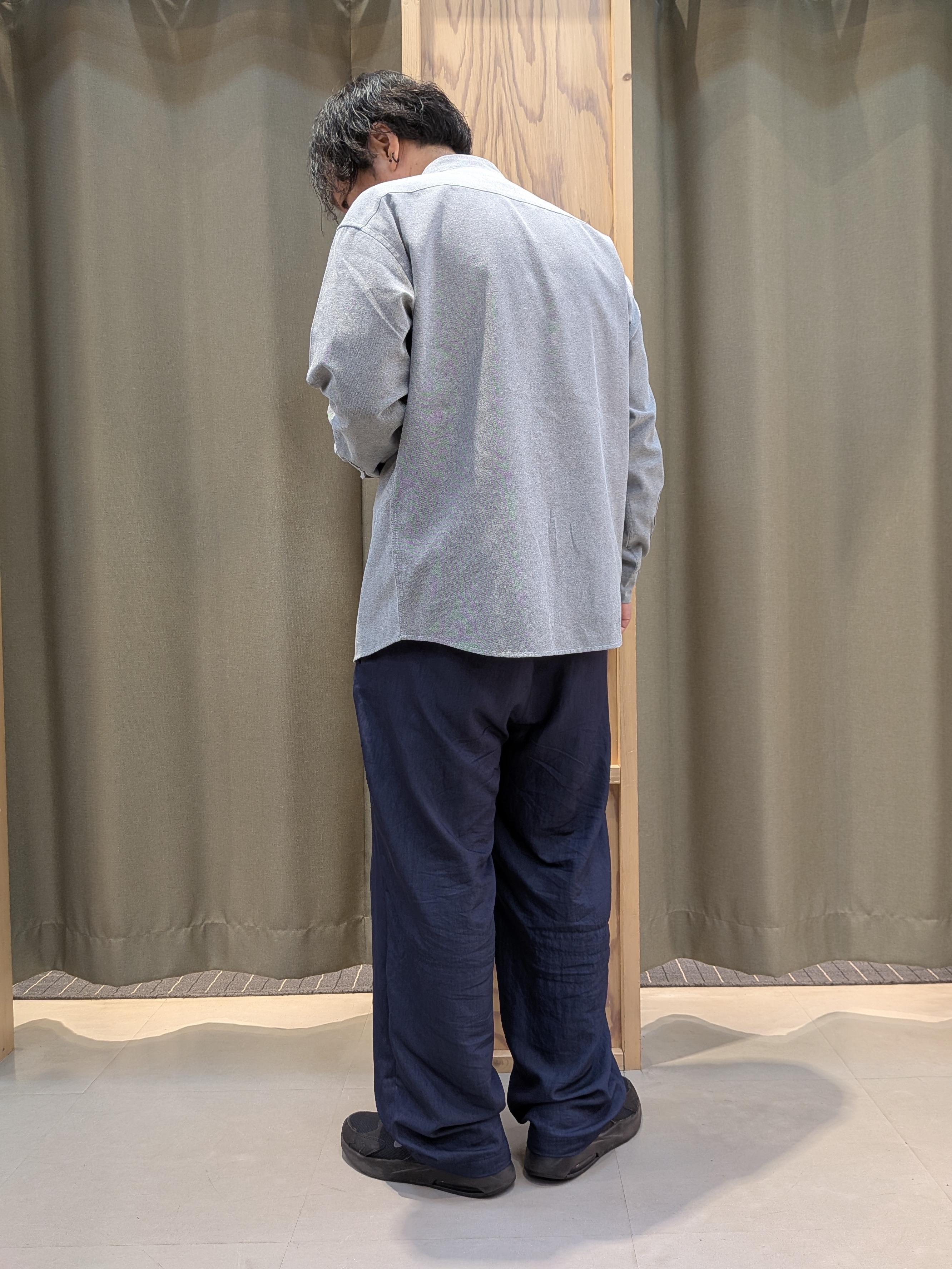 okcさんの「THE SHOP TK｜POLO BCS/アソート長袖シャツ」を使ったコーディネート