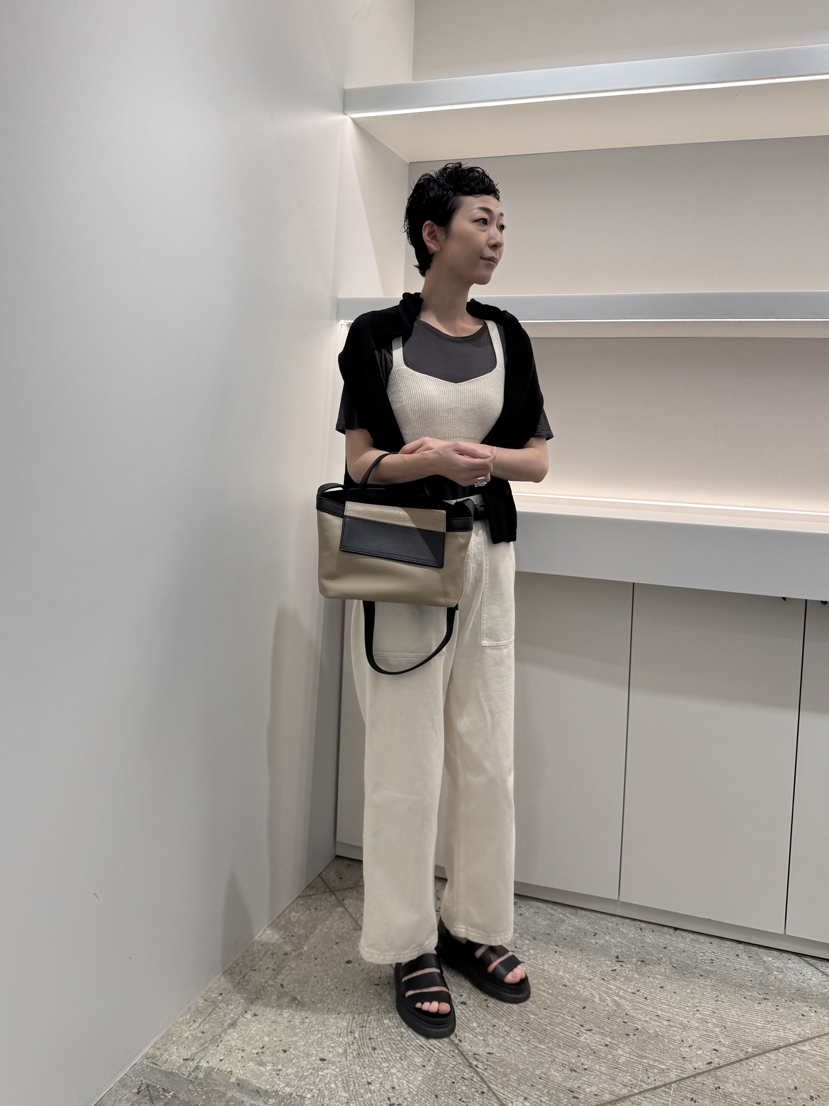 Kさんの「HIROKO HAYASHI｜SONATA（ソナタ）ショルダーバッグ」を使ったコーディネート