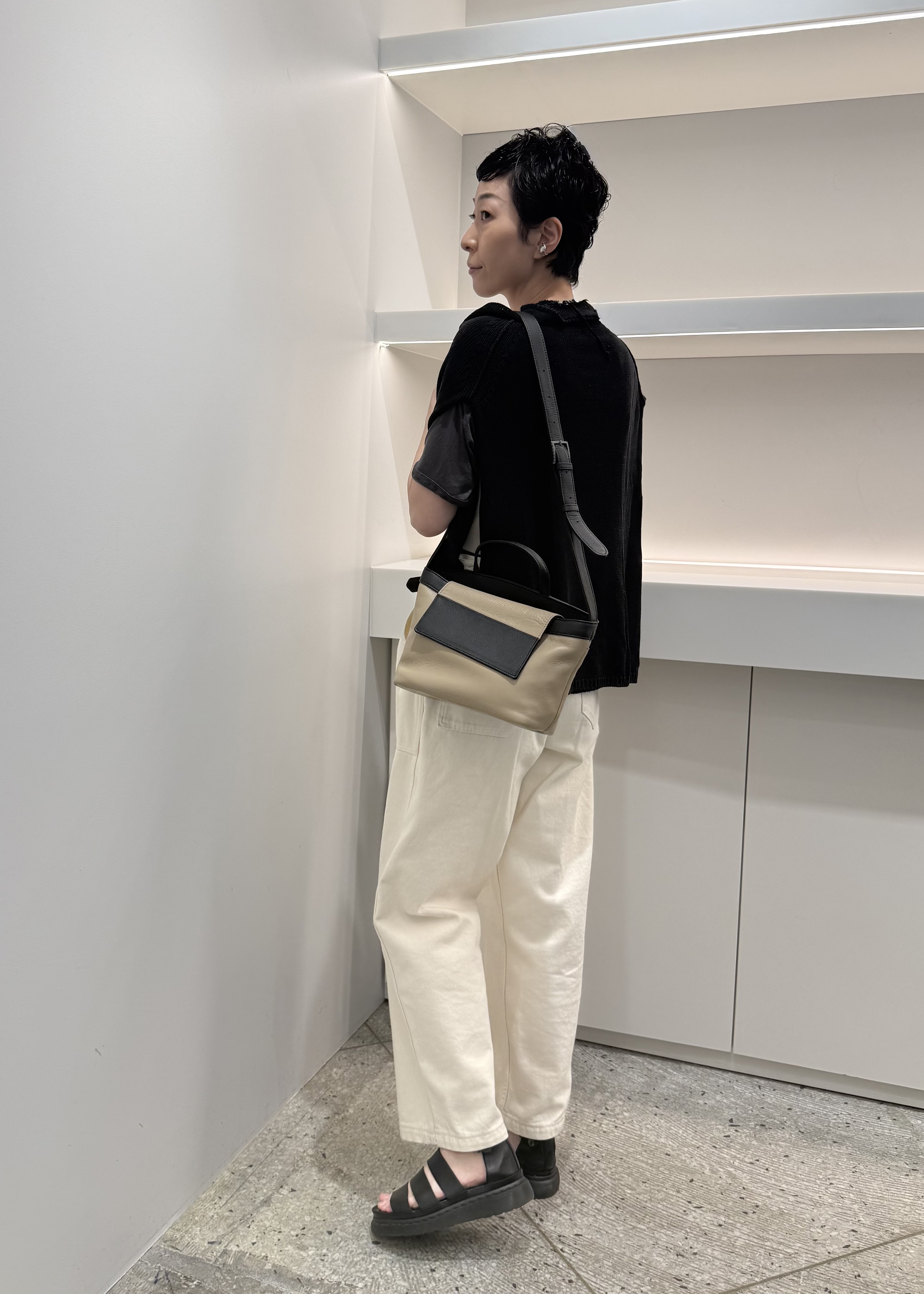 Kさんの「HIROKO HAYASHI｜SONATA（ソナタ）ショルダーバッグ」を使ったコーディネート