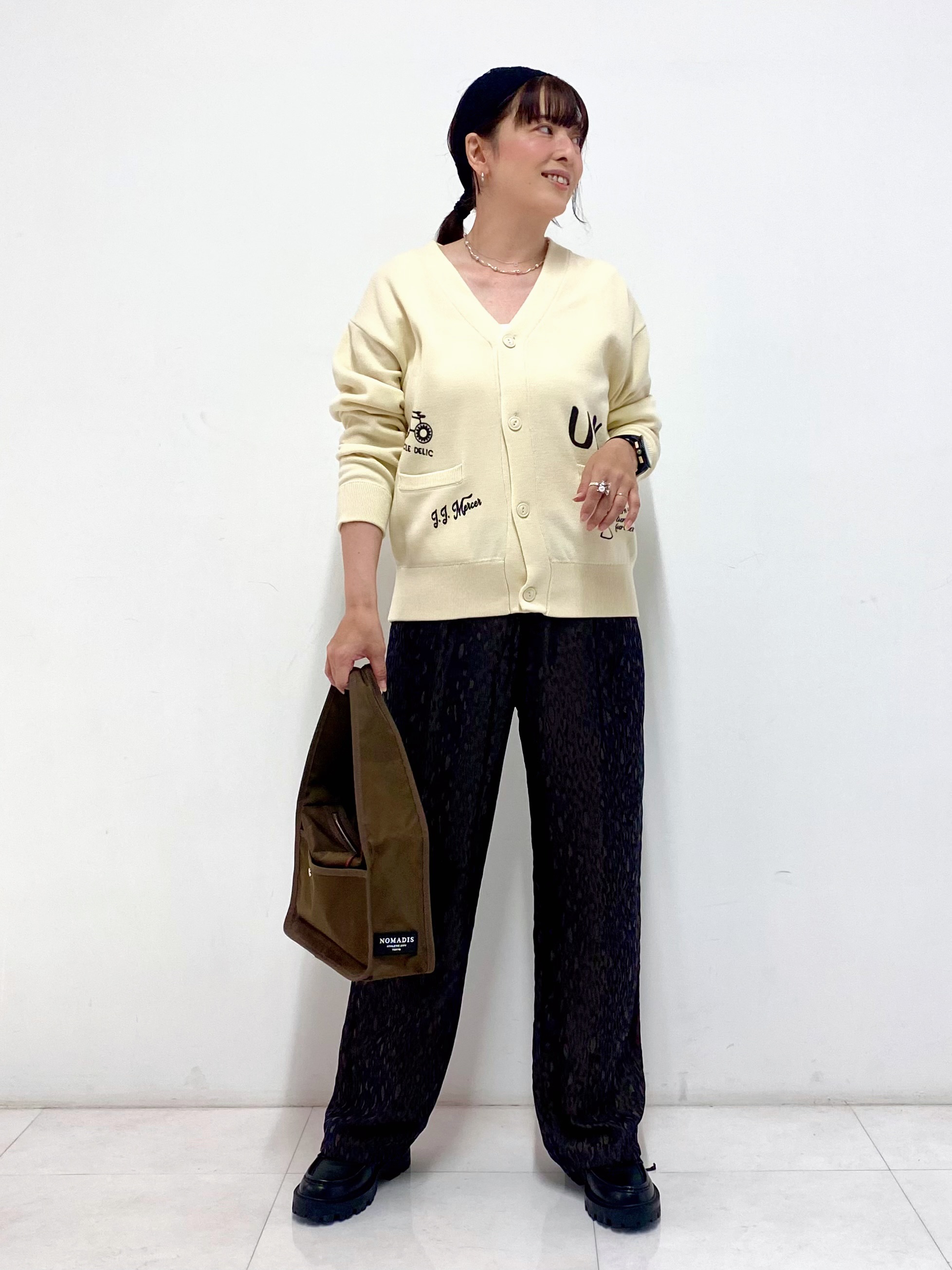 Sawaguchiさんの「DRESSTERIOR｜NOMADIS(ノマディス）GLIDER ショルダーバッグ」を使ったコーディネート