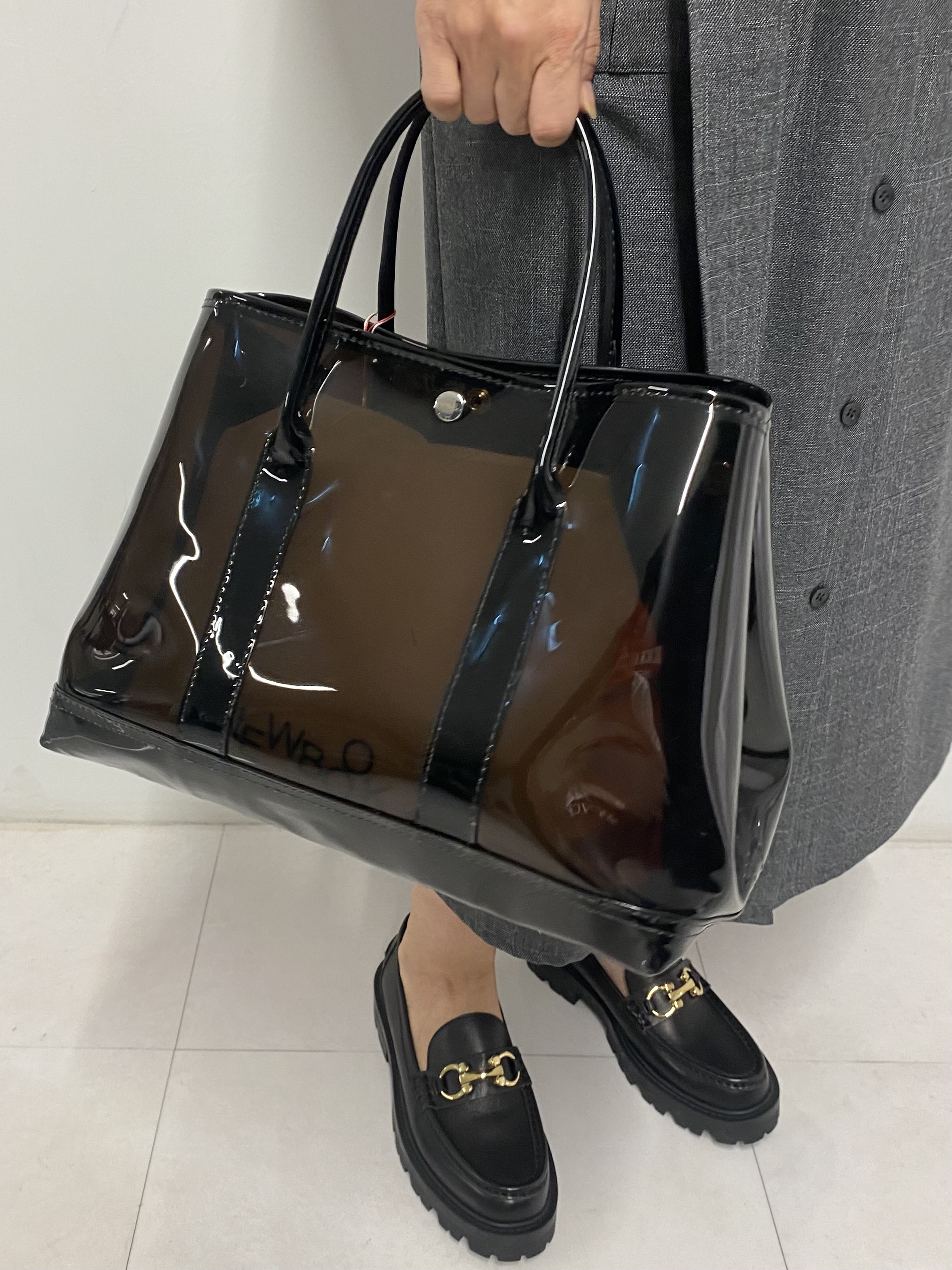 Sawaguchiさんの「DRESSTERIOR｜【ウォッシャブル】ツイードライクワンピース」を使ったコーディネート