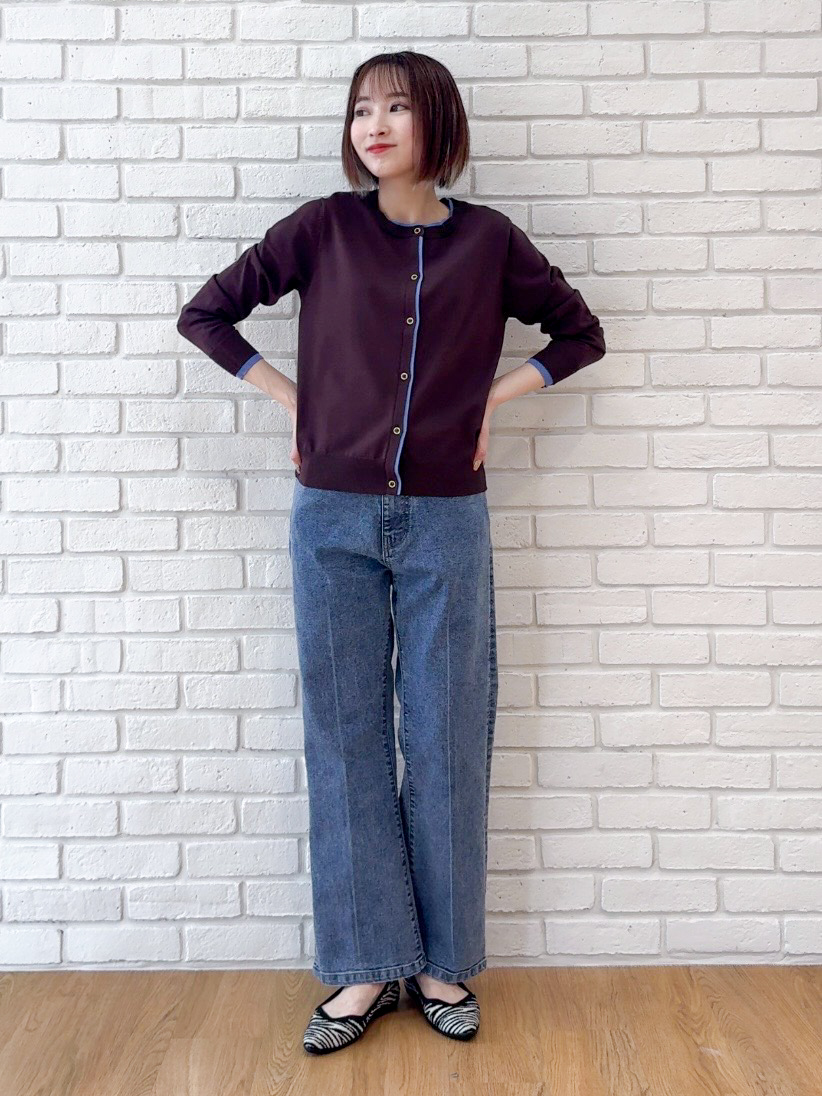 𝐜𝐡𝐢𝐤𝐚さんの「SHOO･LA･RUE｜【洗える】NEWニットパンプス」を使ったコーディネート
