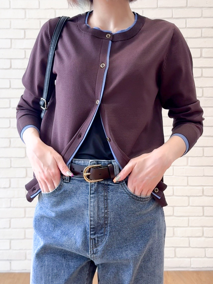 𝐜𝐡𝐢𝐤𝐚さんの「SHOO･LA･RUE｜【洗える】NEWニットパンプス」を使ったコーディネート