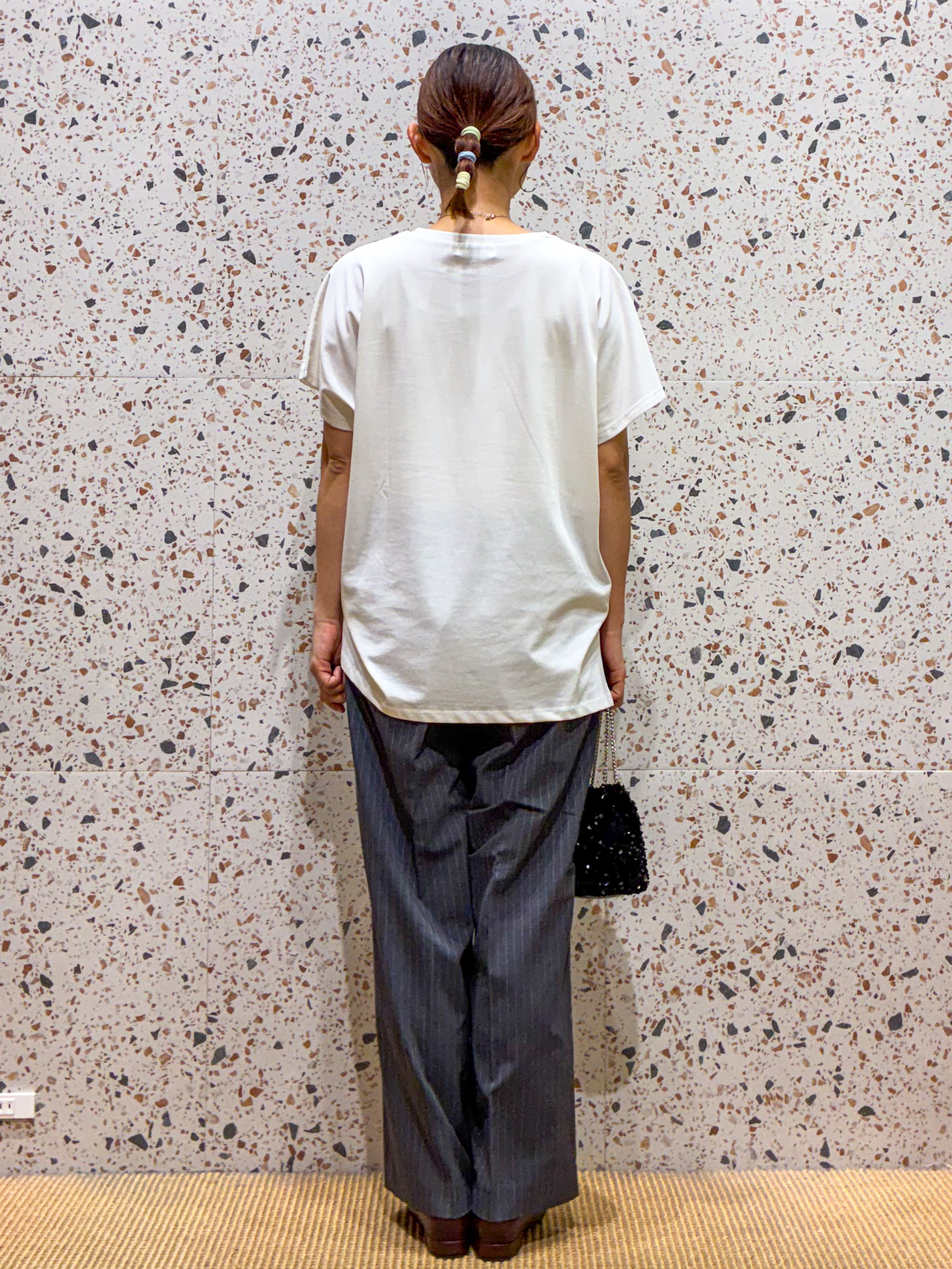 さくらさんの「OPAQUE.CLIP｜フォトプリントTシャツ【洗濯機OK】」を使ったコーディネート