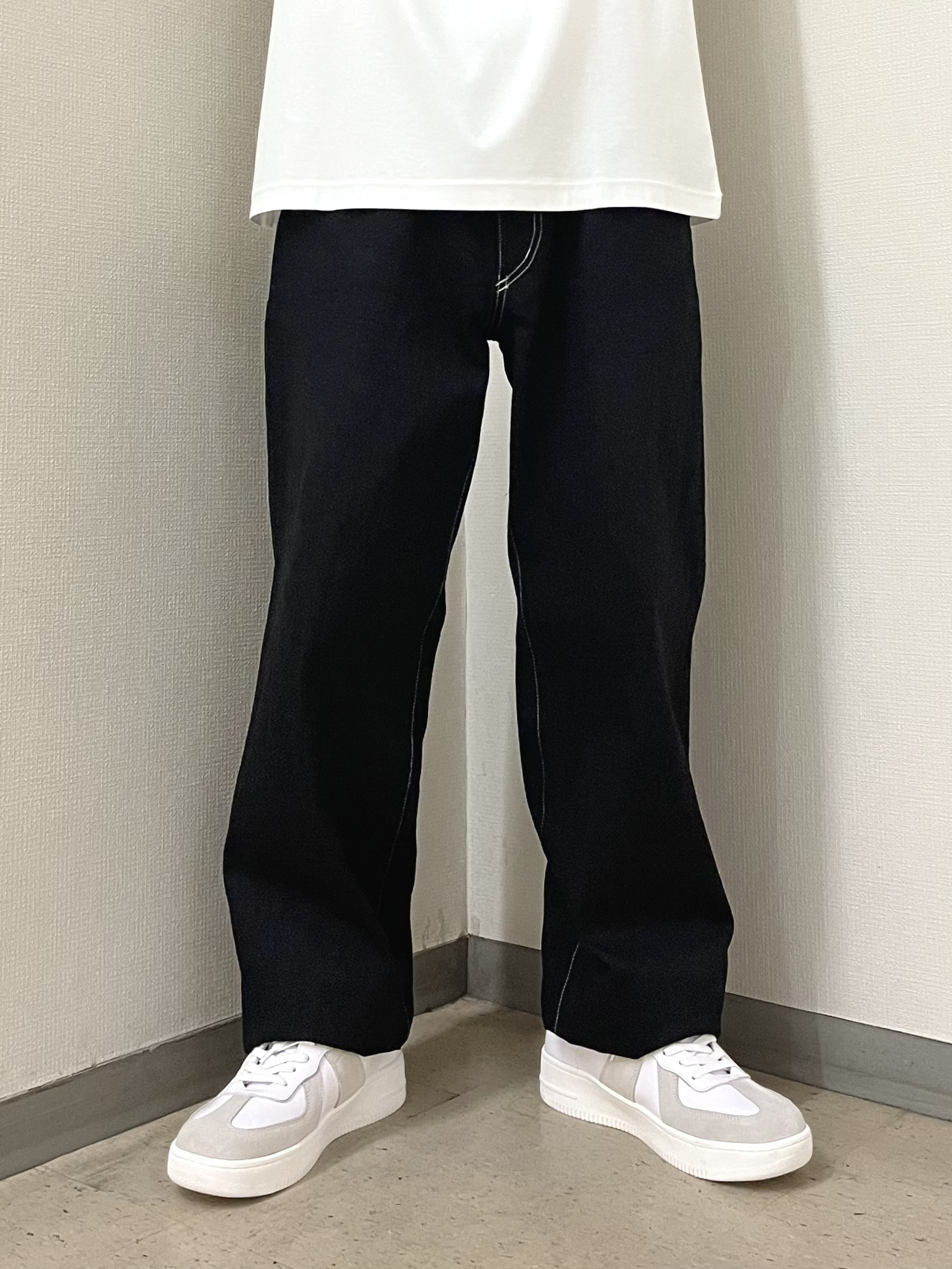 URAさんの「TAKEO KIKUCHI｜【BOWLER HAT LABEL】アイスクリアコットン ラッキーセブン 半袖Tシャツ」を使ったコーディネート