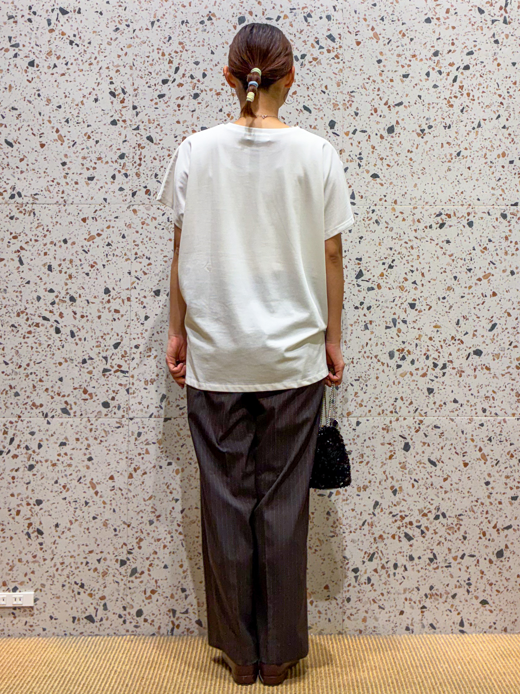 さくらさんの「OPAQUE.CLIP｜フォトプリントTシャツ【洗濯機OK】」を使ったコーディネート