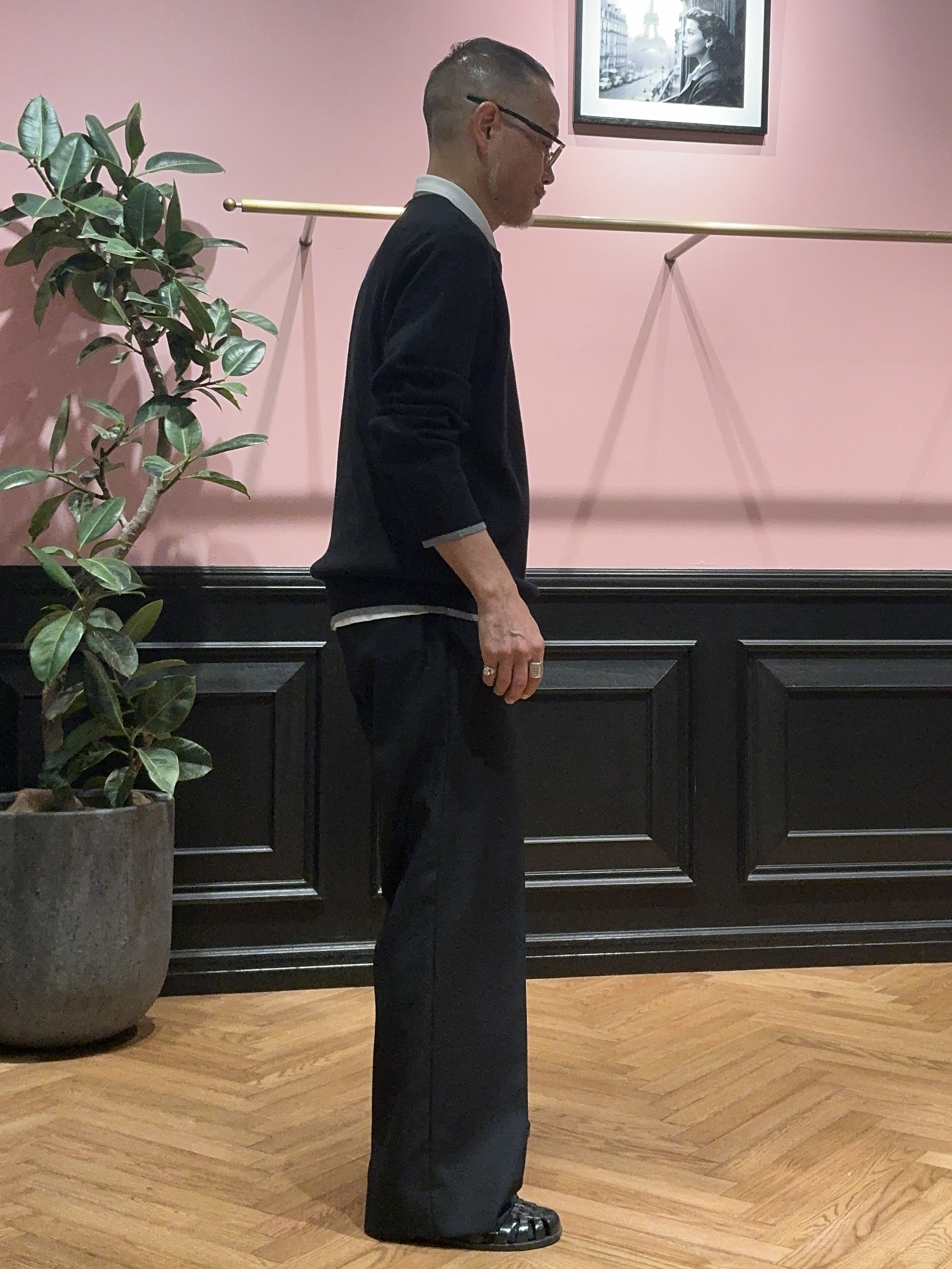 torigoeさんの「DRESSTERIOR｜【6色展開/洗濯機可】コットンカシミヤ スムースニット」を使ったコーディネート