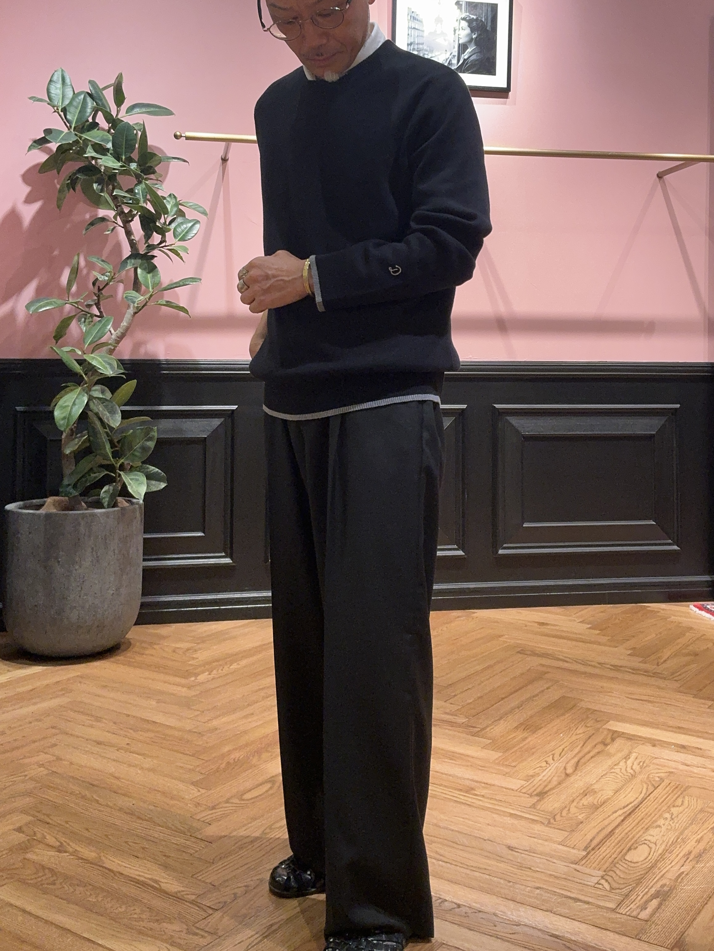 torigoeさんの「DRESSTERIOR｜【6色展開/洗濯機可】コットンカシミヤ スムースニット」を使ったコーディネート