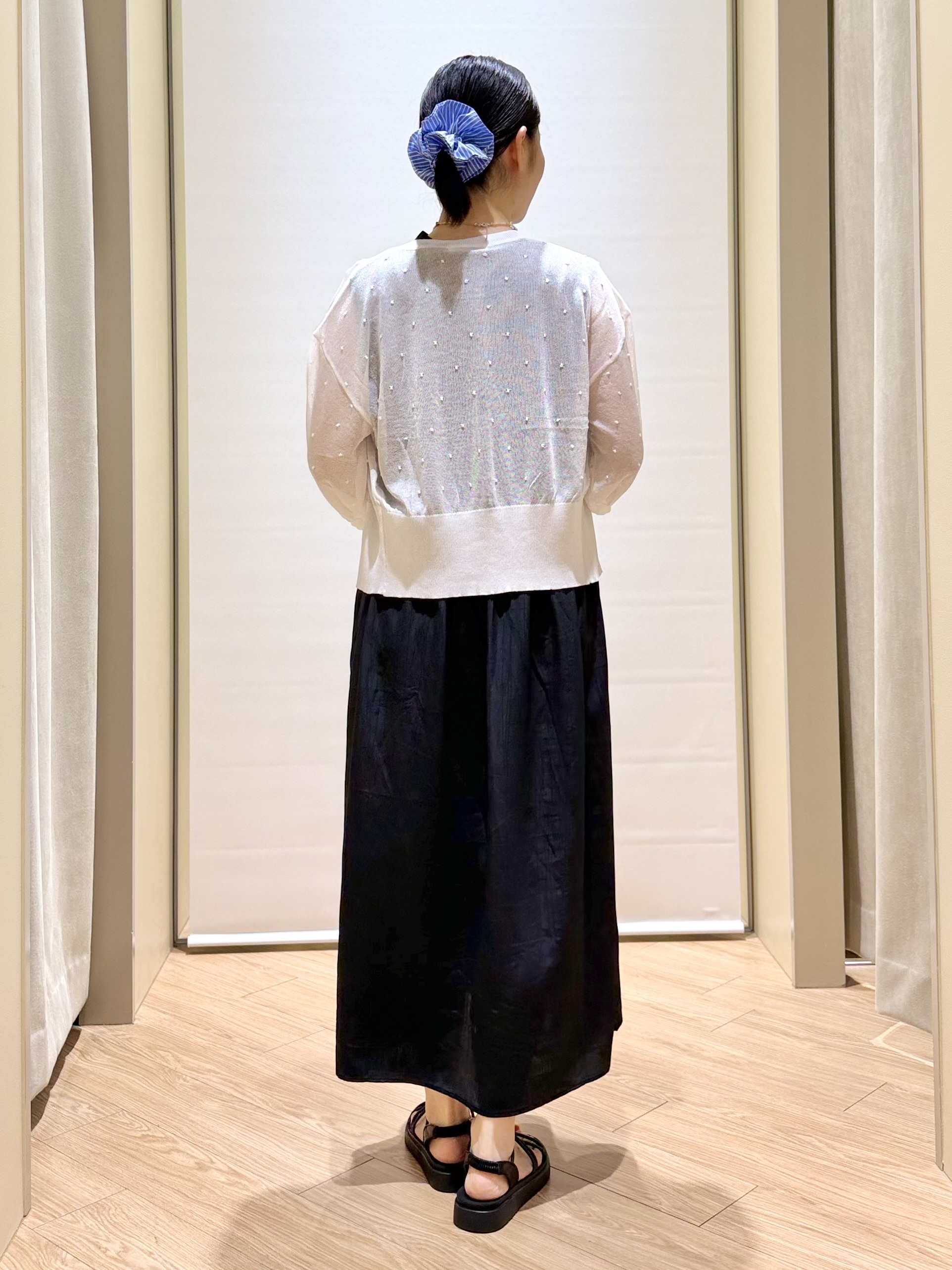 あんりさんの「grove｜シアードットカーディガン」を使ったコーディネート
