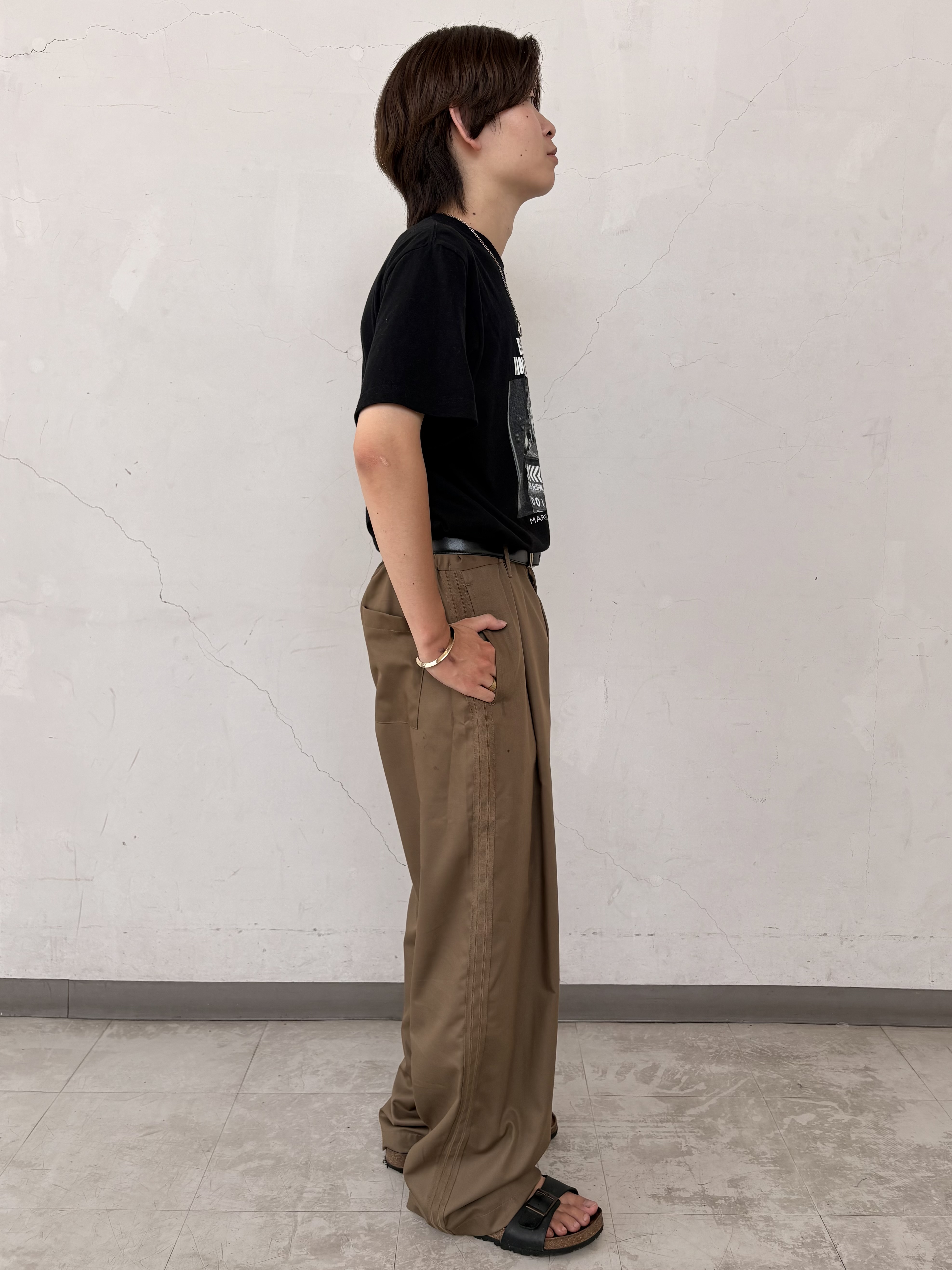 そうごさんの「THE SHOP TK｜別注マリリン・モンロー / グラフィック半袖Tシャツ」を使ったコーディネート