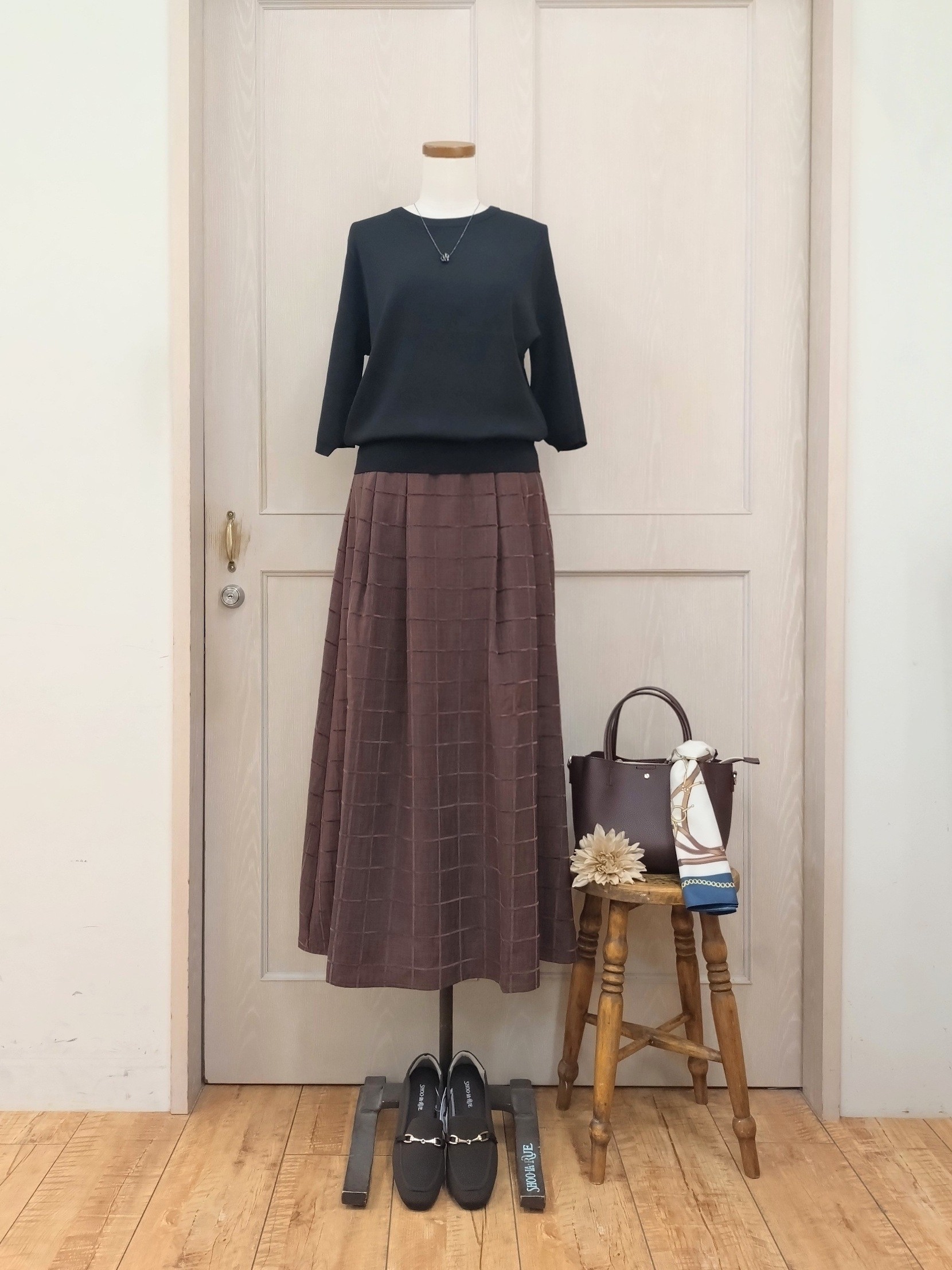 asaさんの「SHOO･LA･RUE｜【通気性〇/セットアップ可/洗濯機可】メッシュドルマン ジップブルゾン」を使ったコーディネート