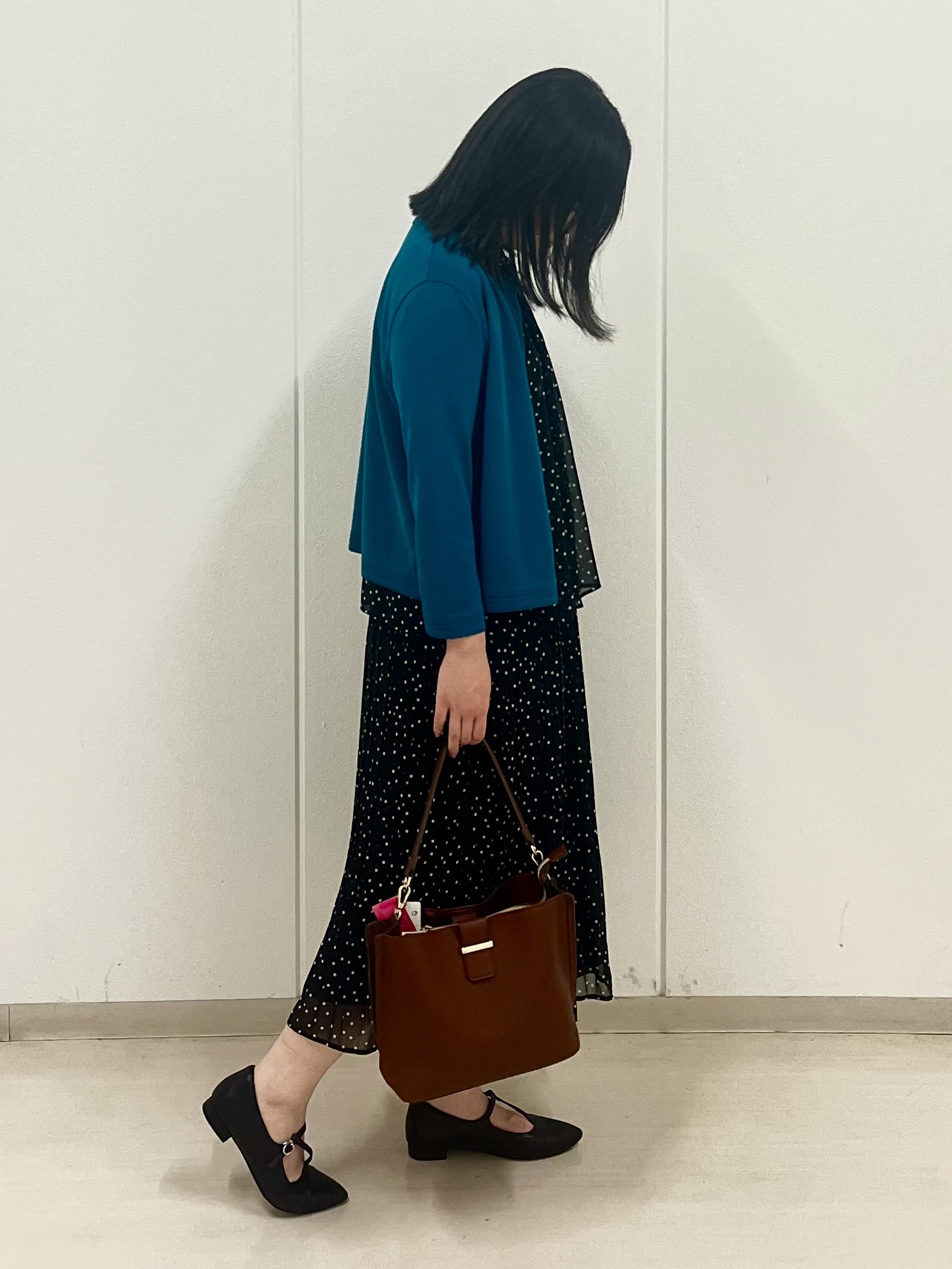 Rihoさんの「Reflect｜七分袖ニットカーディガン」を使ったコーディネート