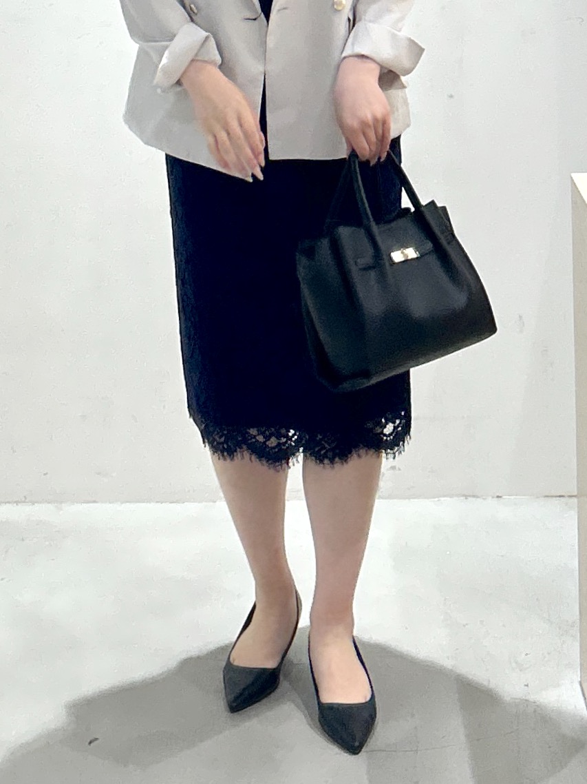 sayaさんの「OPAQUE.CLIP｜《再入荷》ダブルブレストテーラードジャケット【接触冷感／吸水速乾／イージーアイロン／防シワ／洗濯機O」を使ったコーディネート