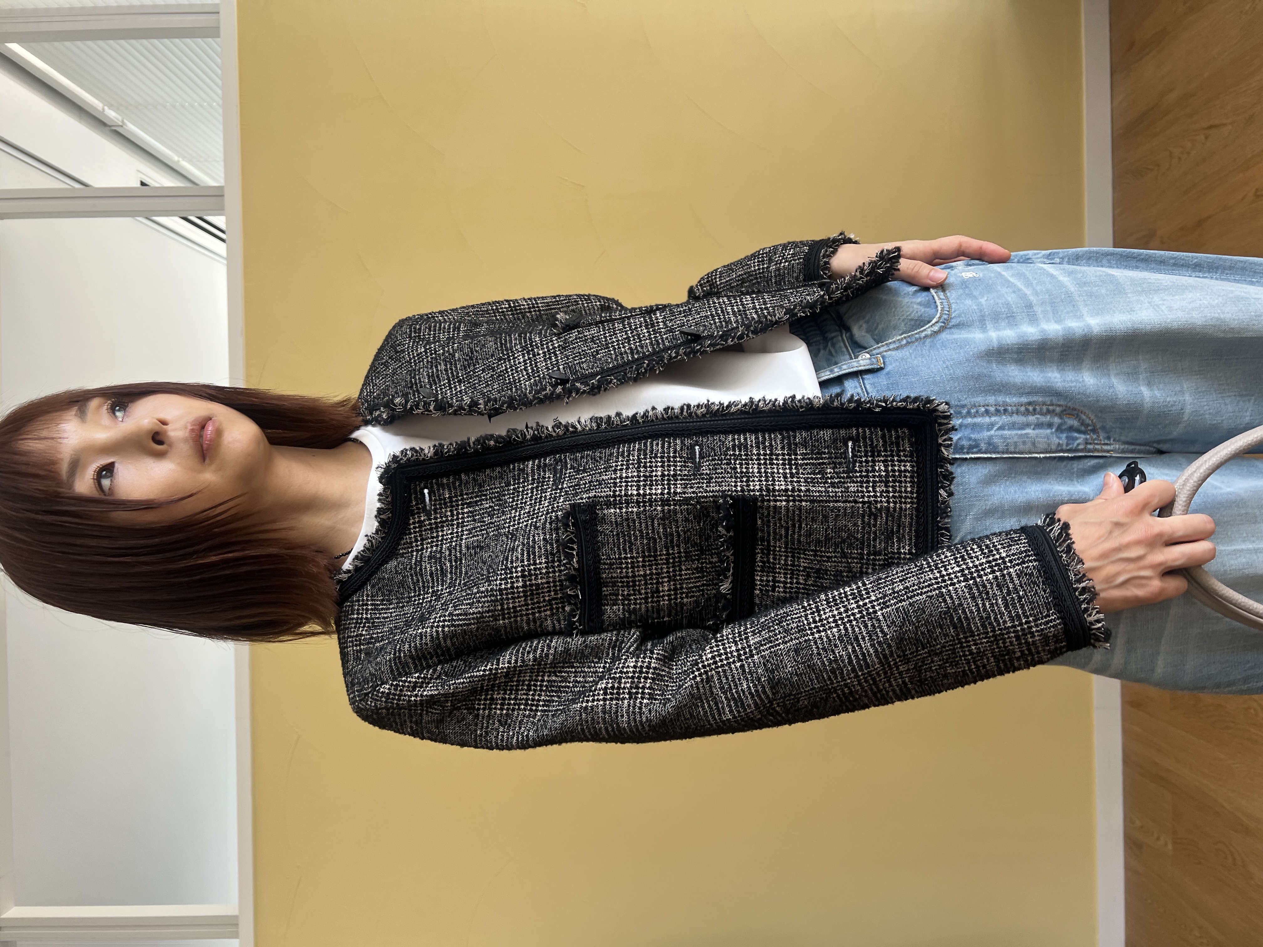misaさんの「DRESSTERIOR｜【接触冷感／抗菌防臭／消臭】アイスクリアコットン PARIS Tシャツ」を使ったコーディネート