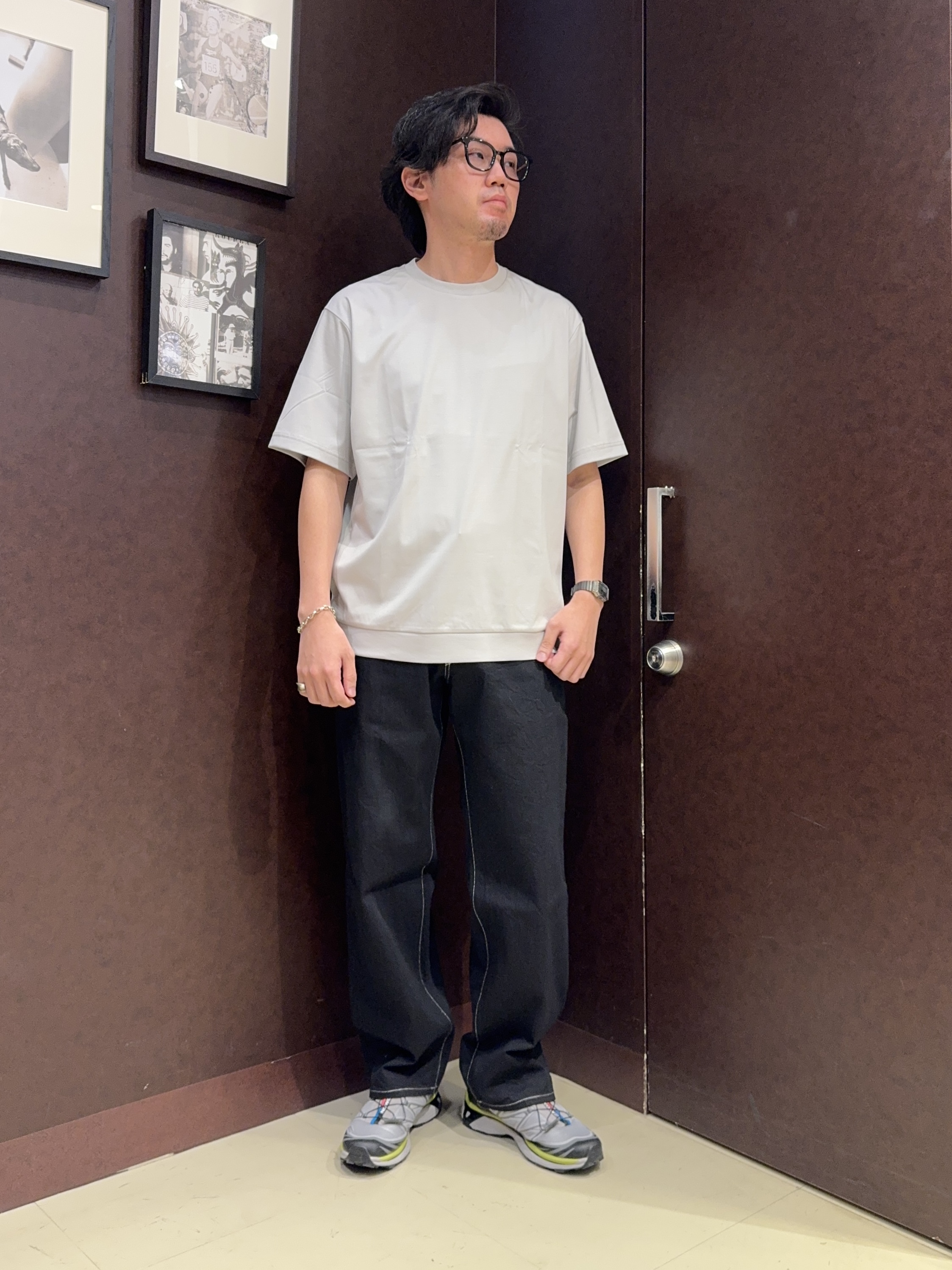 shuheiさんの「TAKEO KIKUCHI｜【日本製/Sサイズ～】リラックスフィットシャツ」を使ったコーディネート