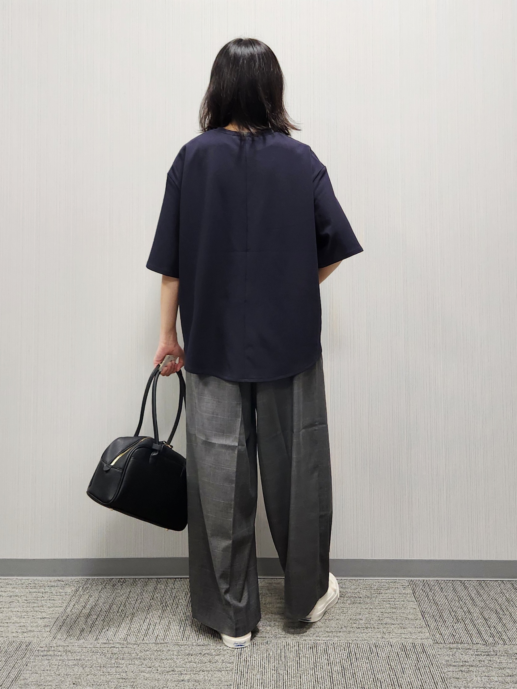 naraさんの「Dessin｜【マシンウォッシャブル/セットアップ可】カットジャカードプルオーバー」を使ったコーディネート
