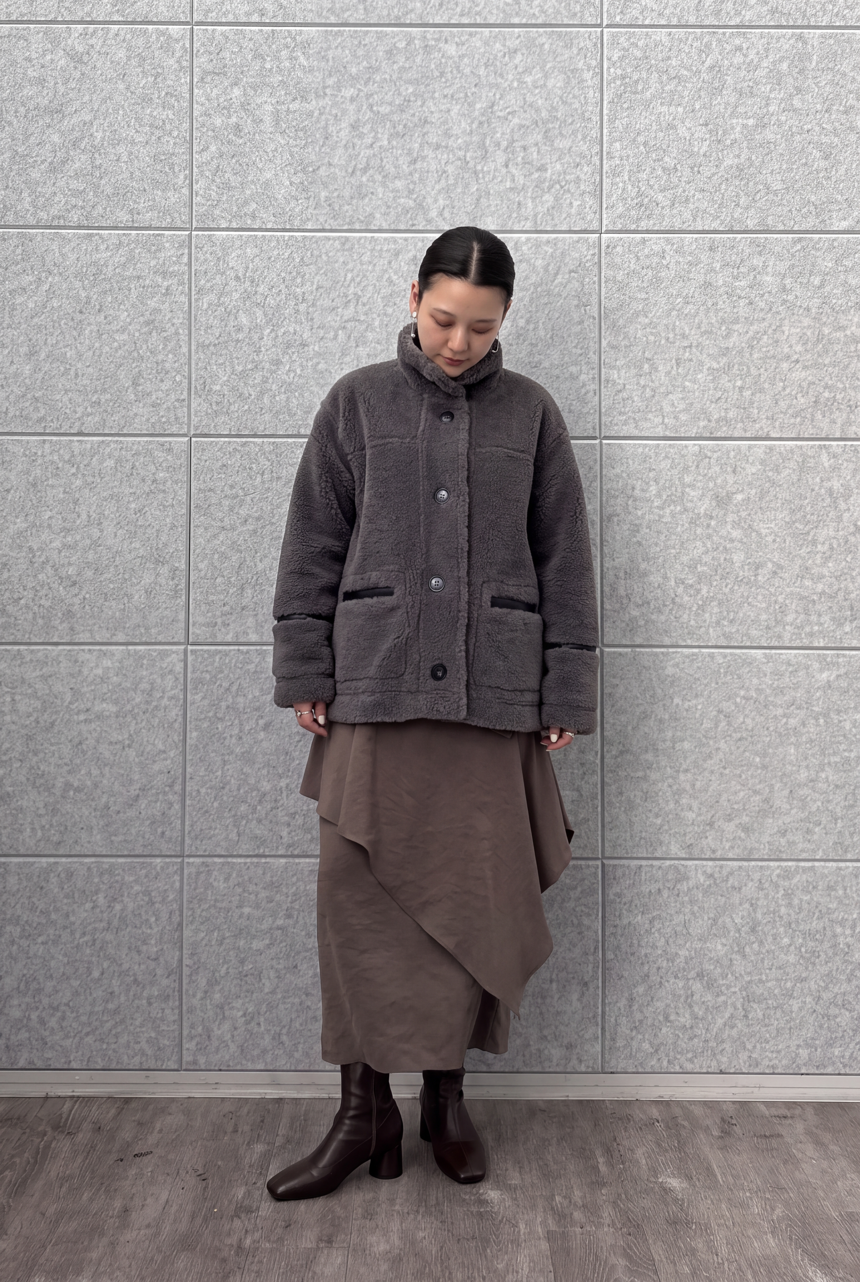 ayanoさんの「INDIVI｜ランダムフリルスカート」を使ったコーディネート