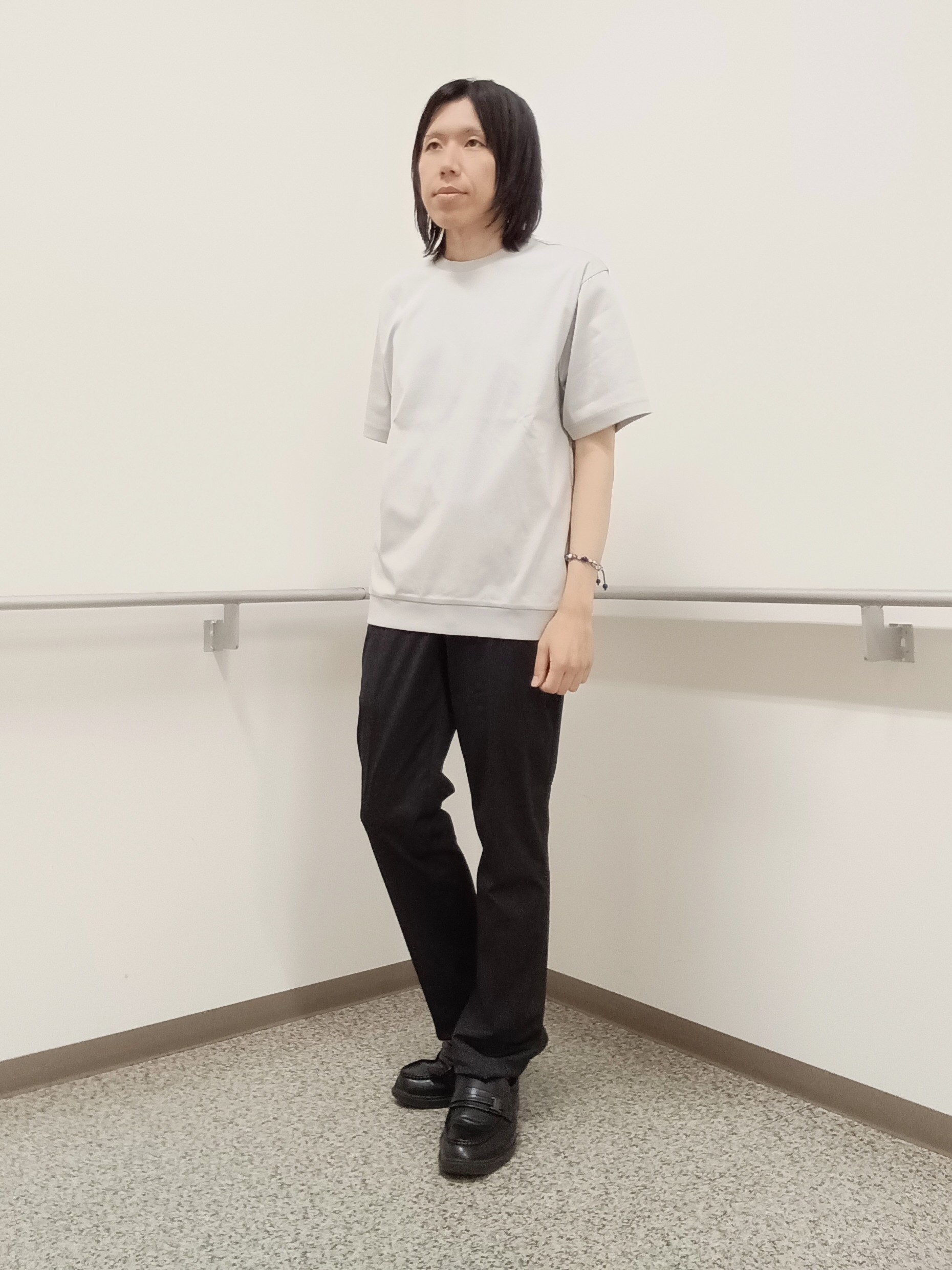 moritaさんの「TAKEO KIKUCHI｜【360&deg;ストレッチ／軽量】None Of Stress ライト ジャケット（セットアップ対応）」を使ったコーディネート