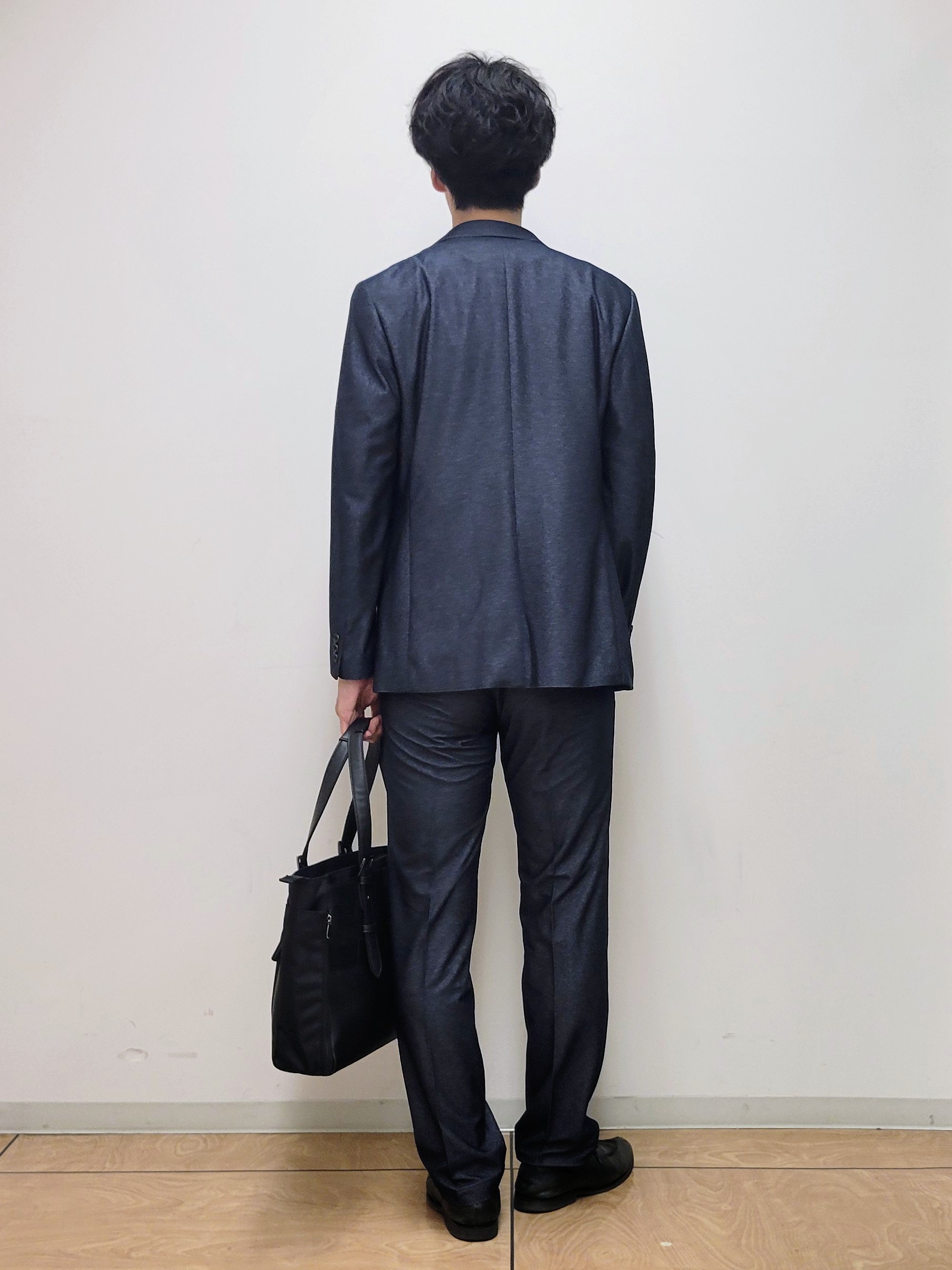 piroyaさんの「TAKEO KIKUCHI｜【360&deg;ストレッチ】デニムライクジャージ ジャケット」を使ったコーディネート